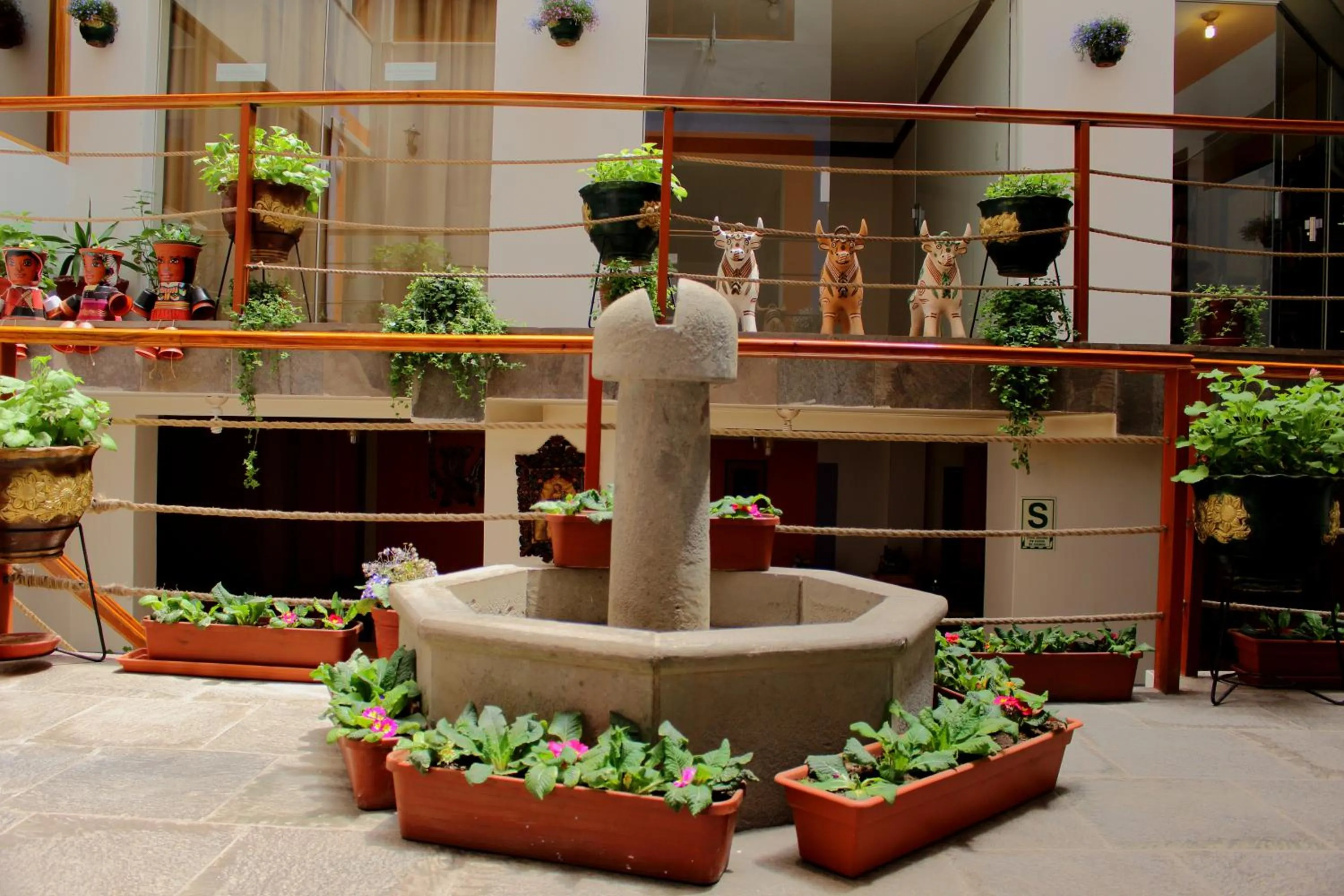 Garden in Intiqa Hotel