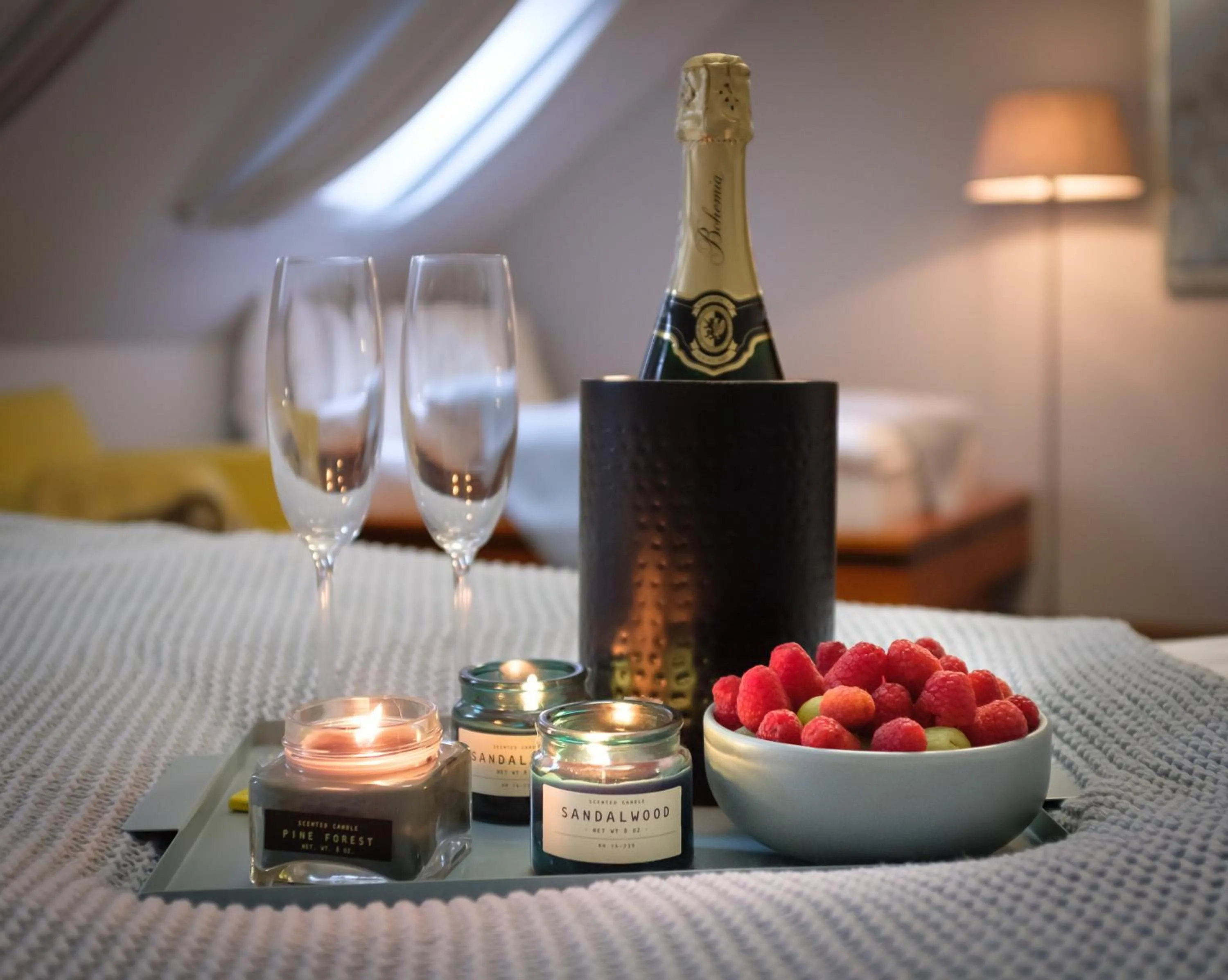 Bedroom in 4 Elements Apartments