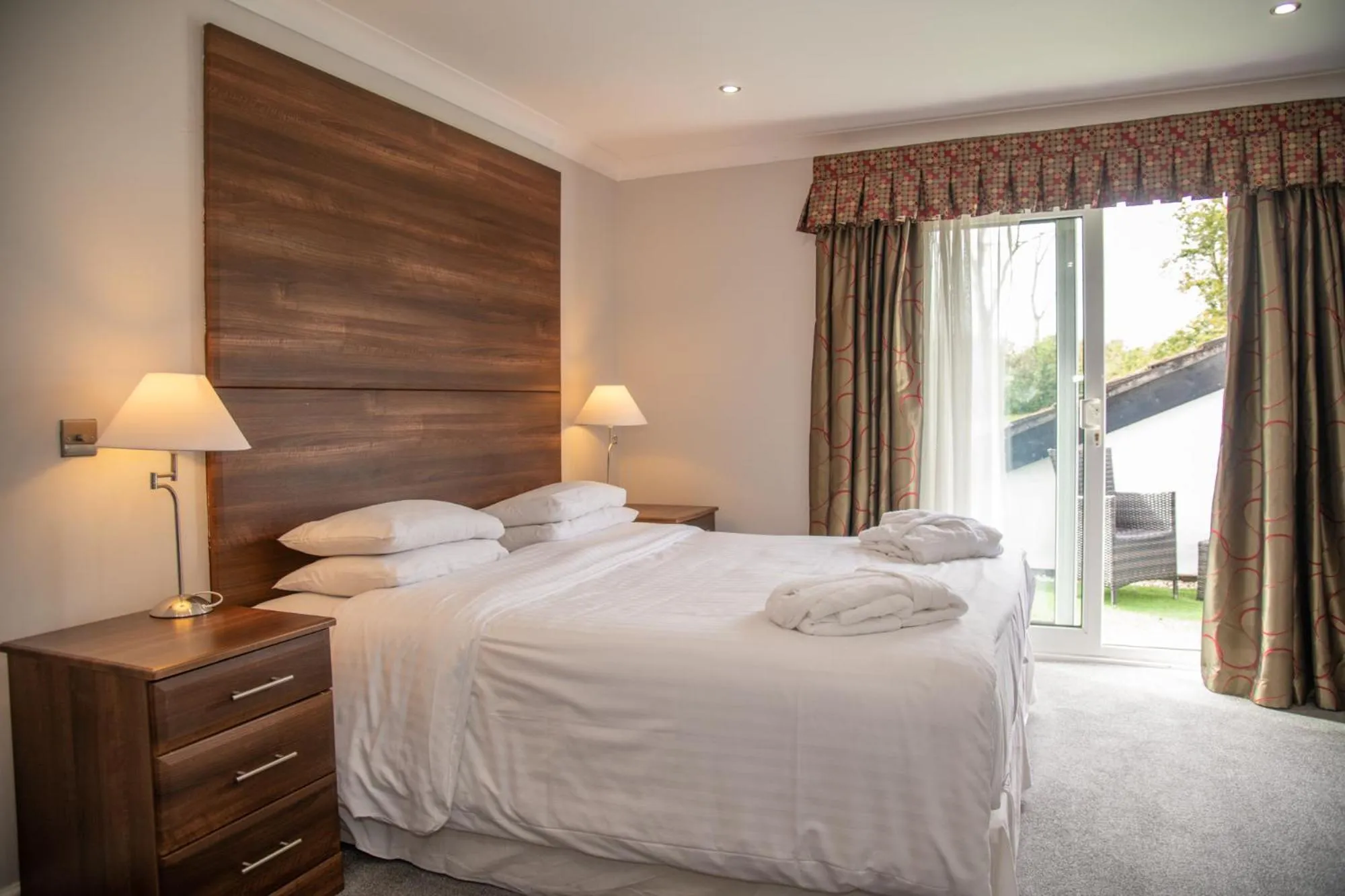 Bedroom, Bed in The Kinmel & Kinspa