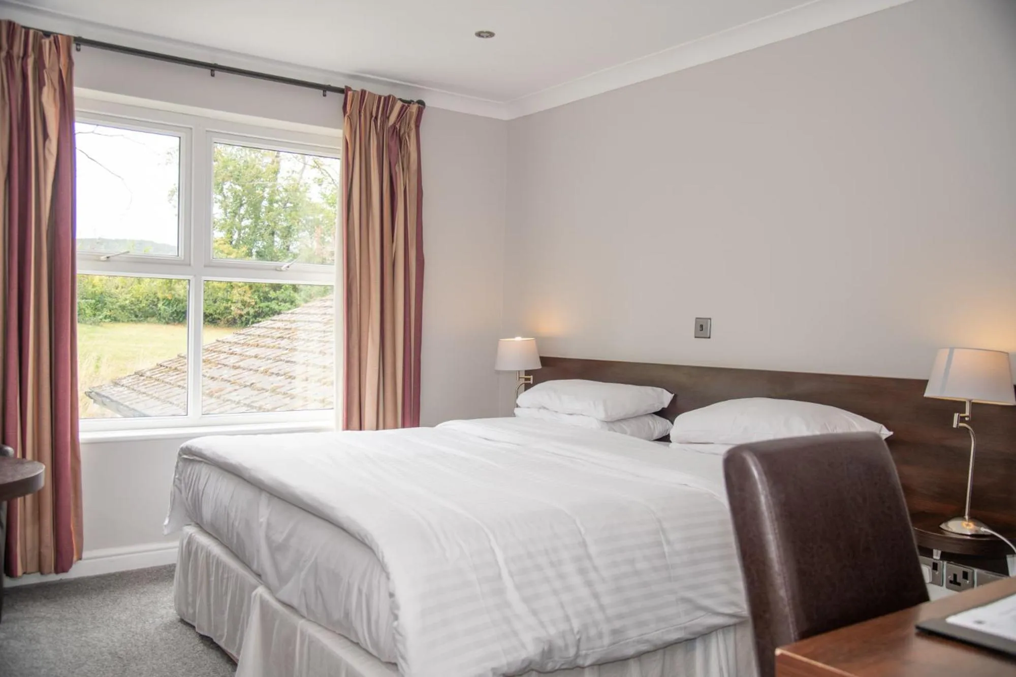 Bedroom, Bed in The Kinmel & Kinspa