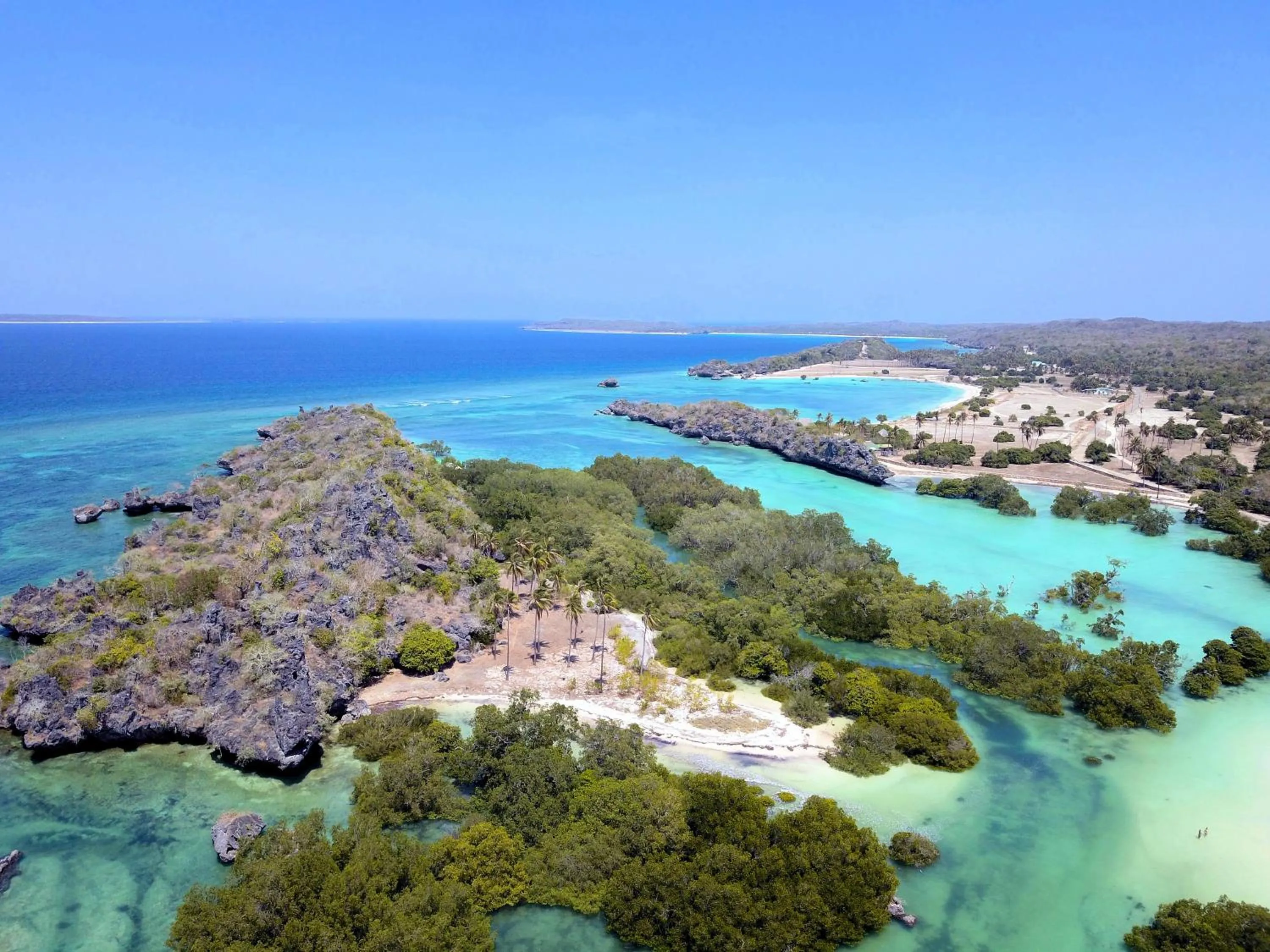 Natural landscape in Loedi Bungalows Rote