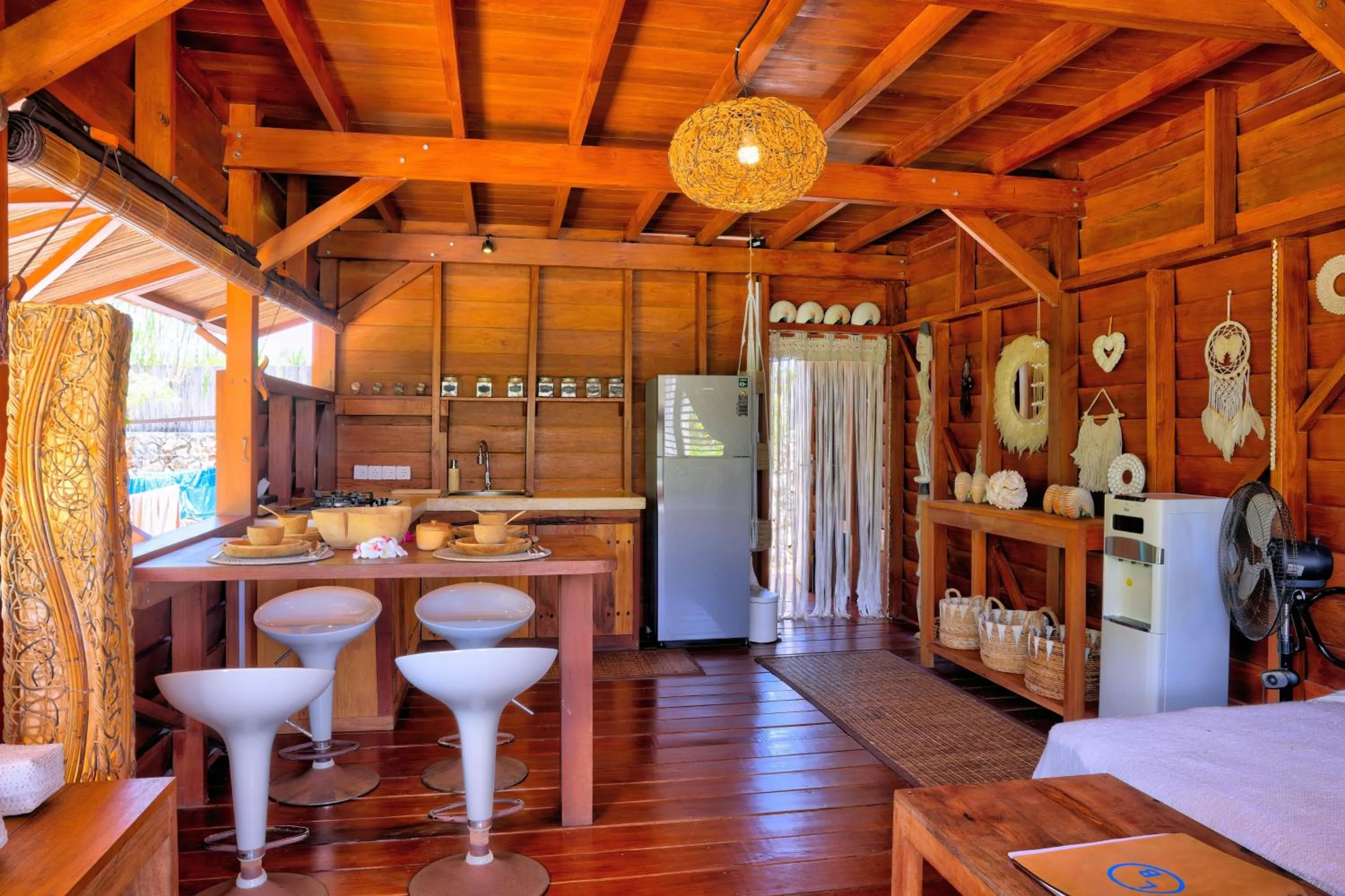 Dinner in Loedi Bungalows Rote