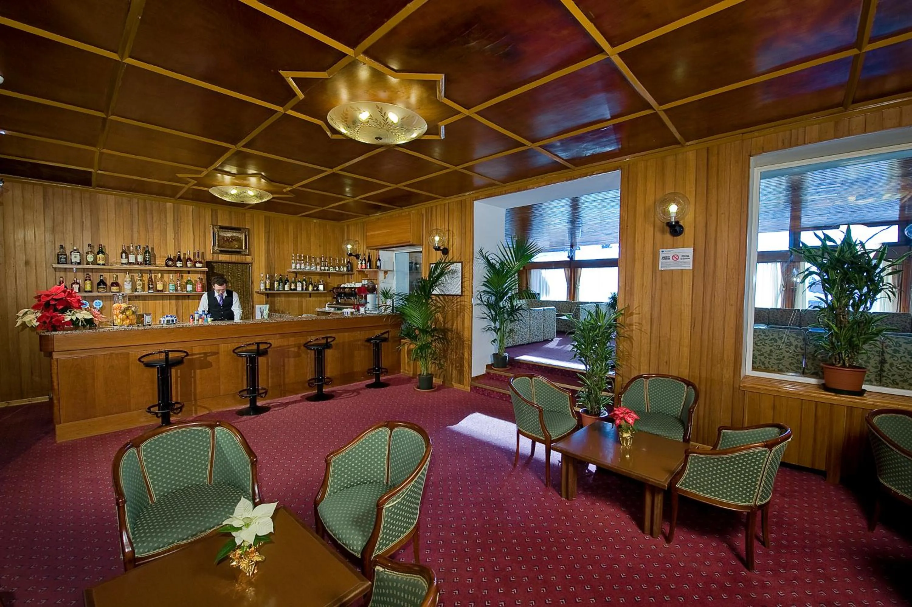 Lounge or bar in TH San Martino - Majestic Dolomiti Hotel