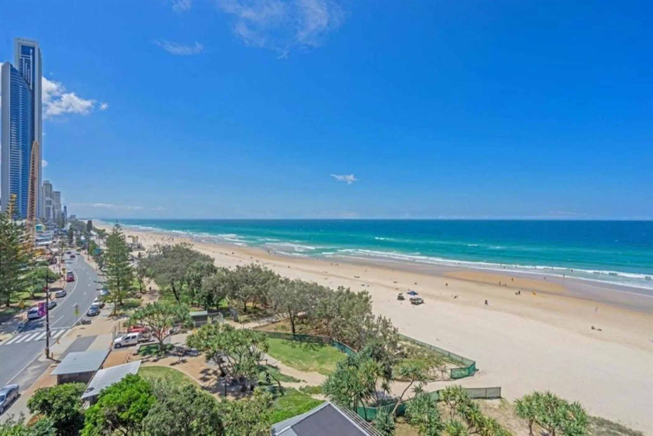 Natural landscape in One The Esplanade Apartments on Surfers Paradise