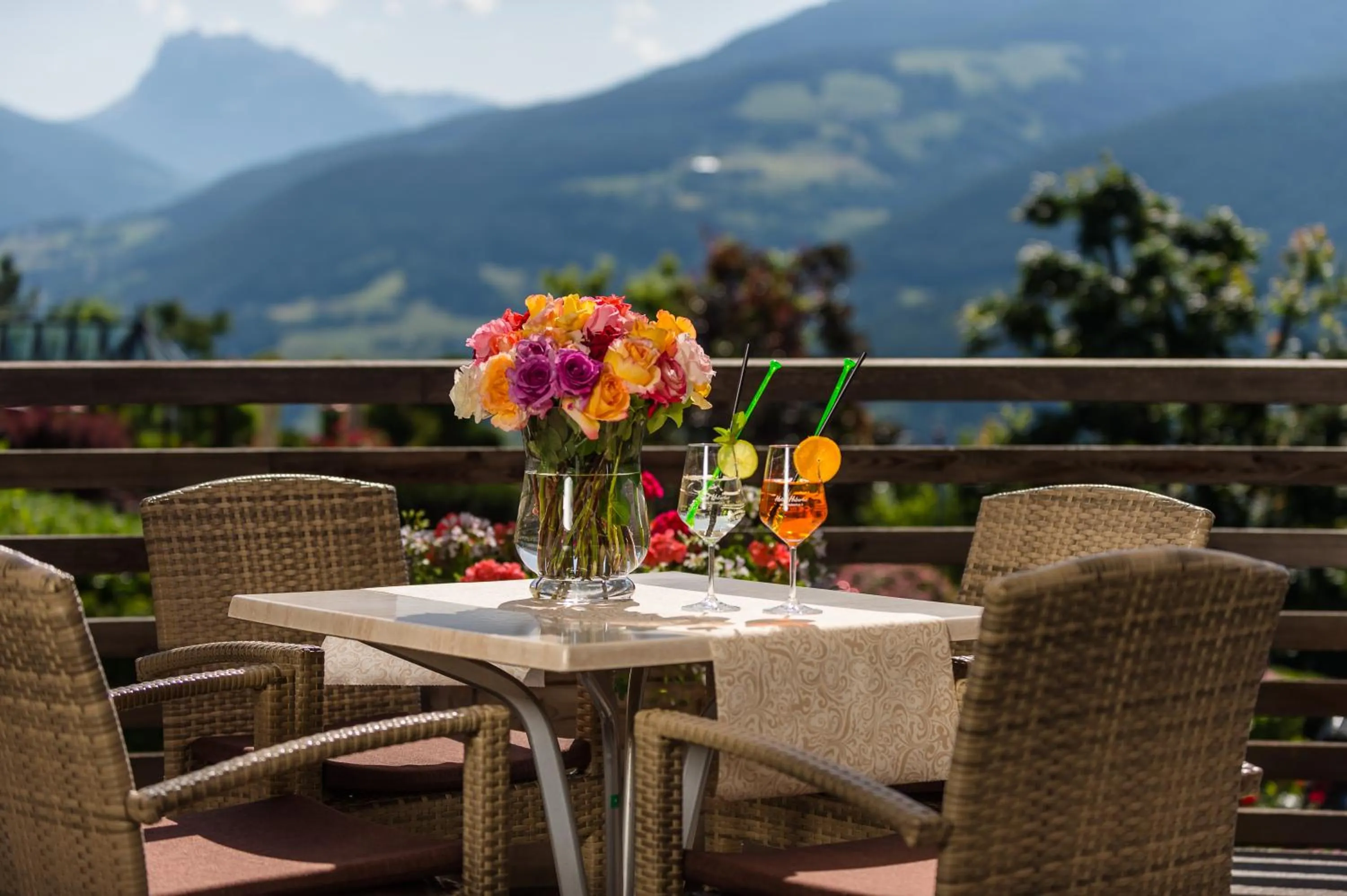 Balcony/Terrace in Aktiv & Relax Hotel Hubertus