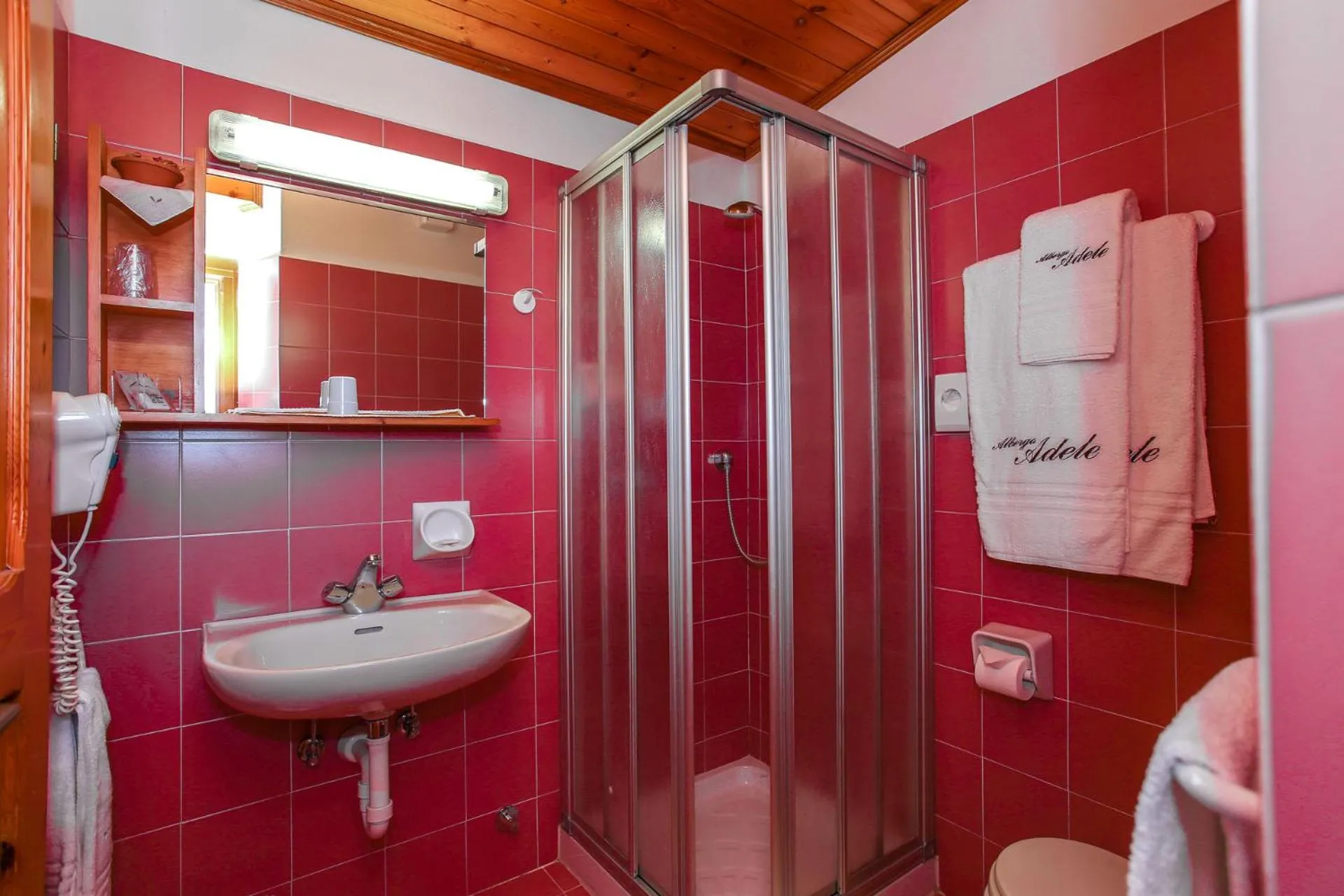 Bathroom in Albergo Adele