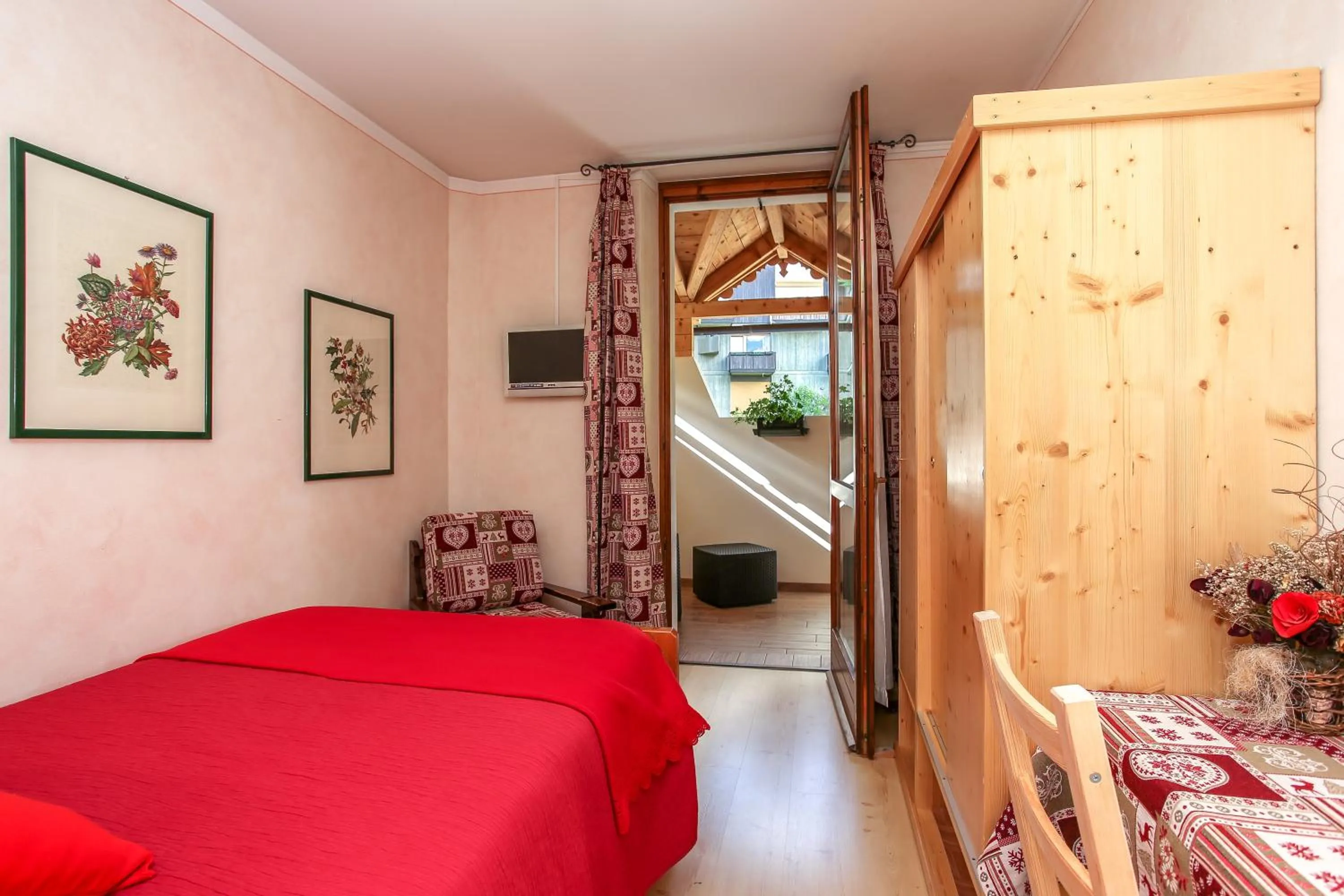 Bedroom, Bed in Albergo Adele