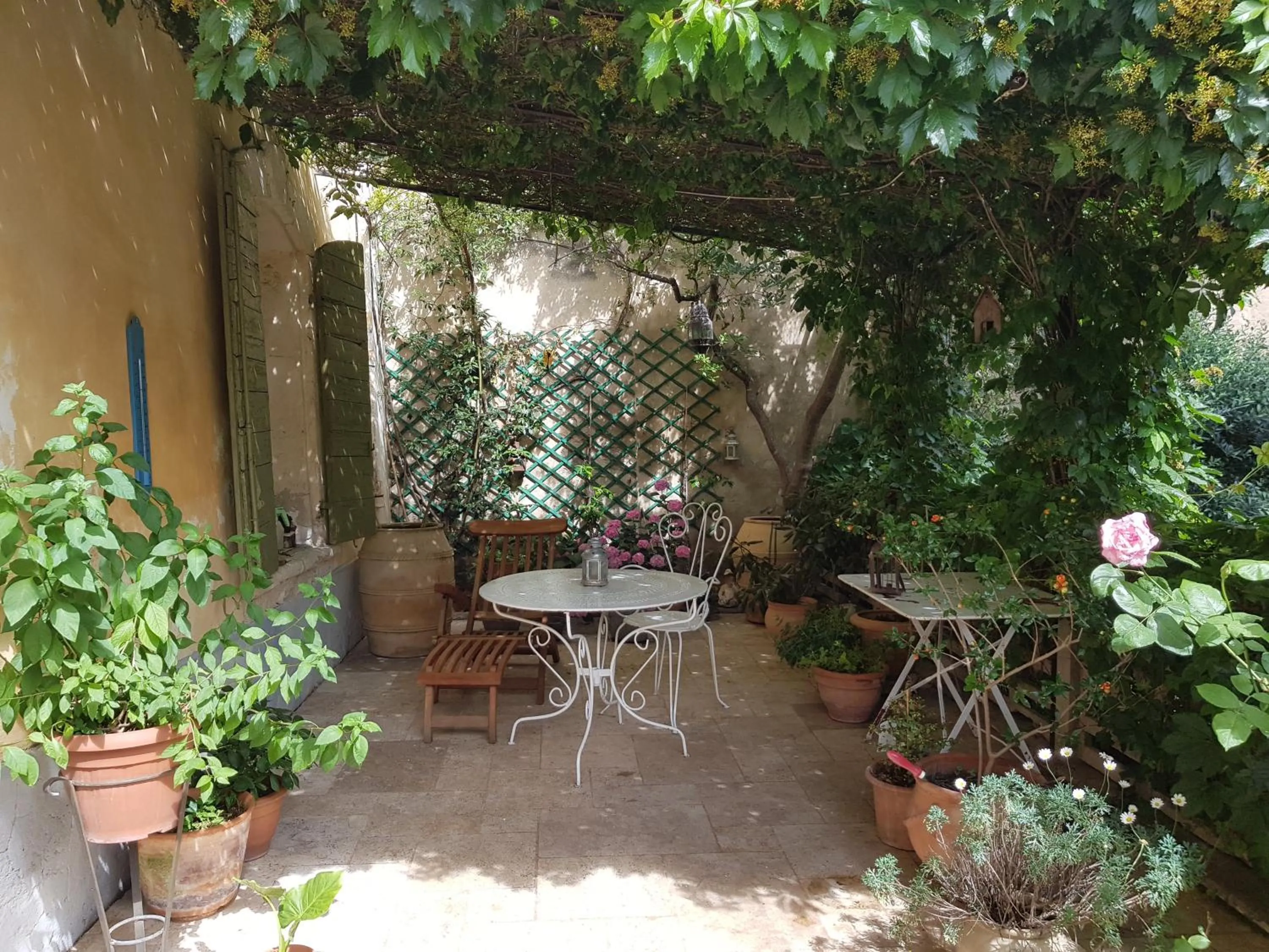 Patio in Les Tournesols