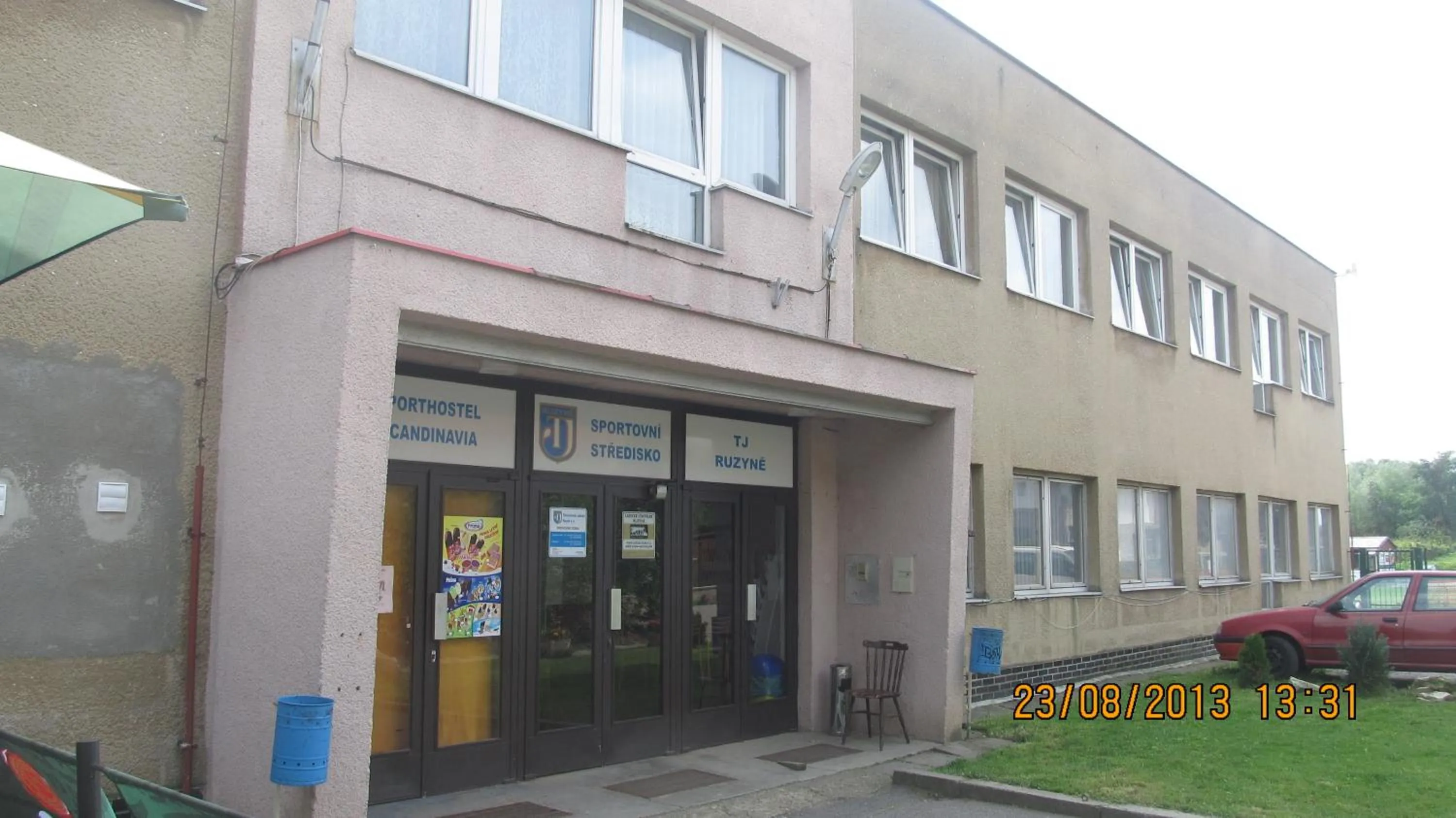 Facade/entrance in Sporthostel Scandinavia