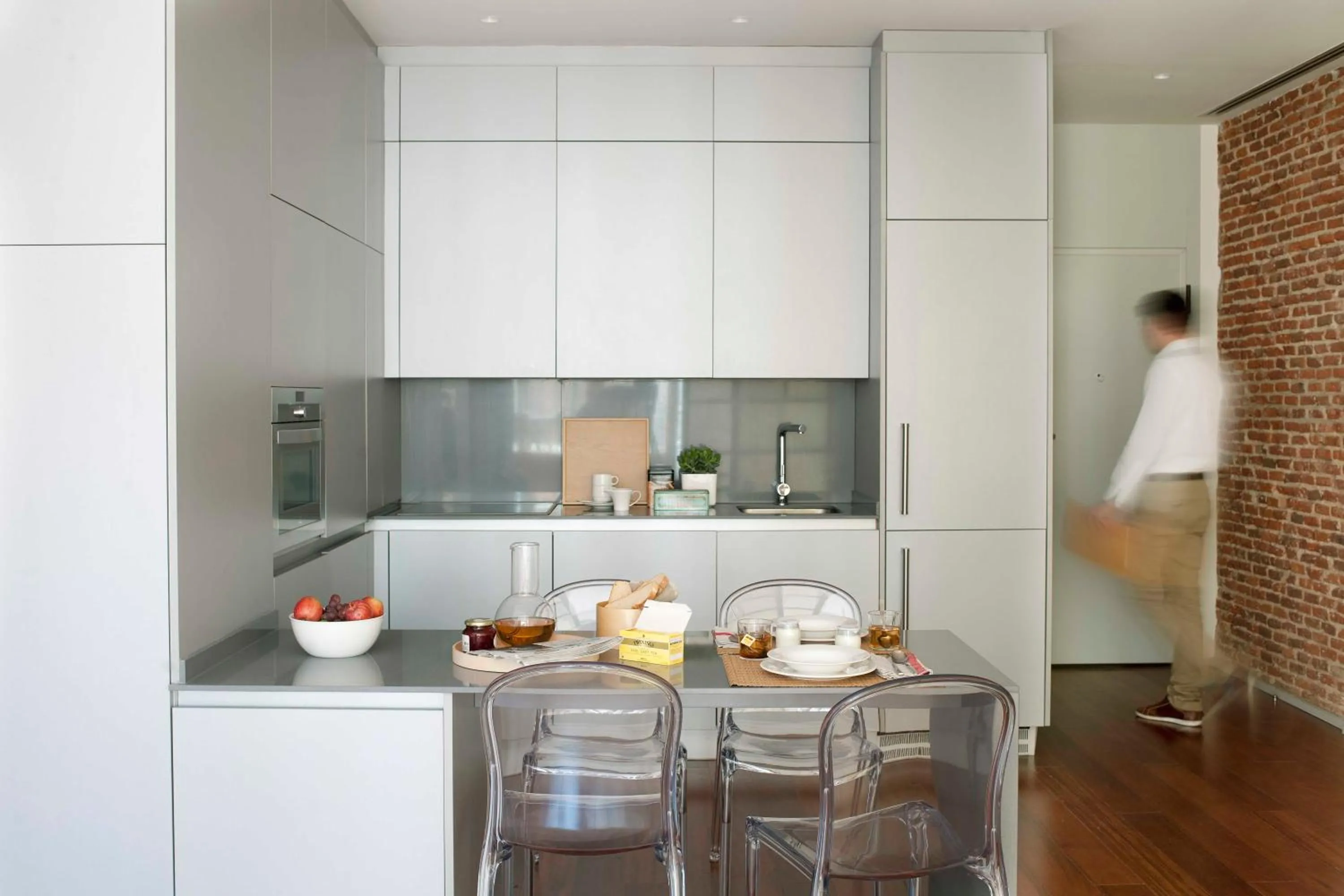 Kitchen or kitchenette in Eric Vökel Boutique Apartments - Madrid Suites