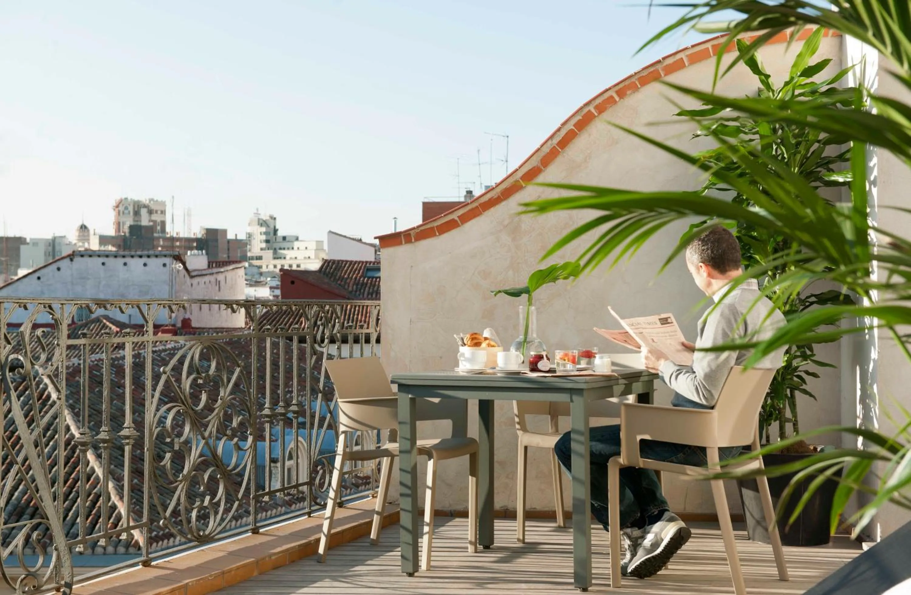 Balcony/Terrace in Eric Vökel Boutique Apartments - Madrid Suites