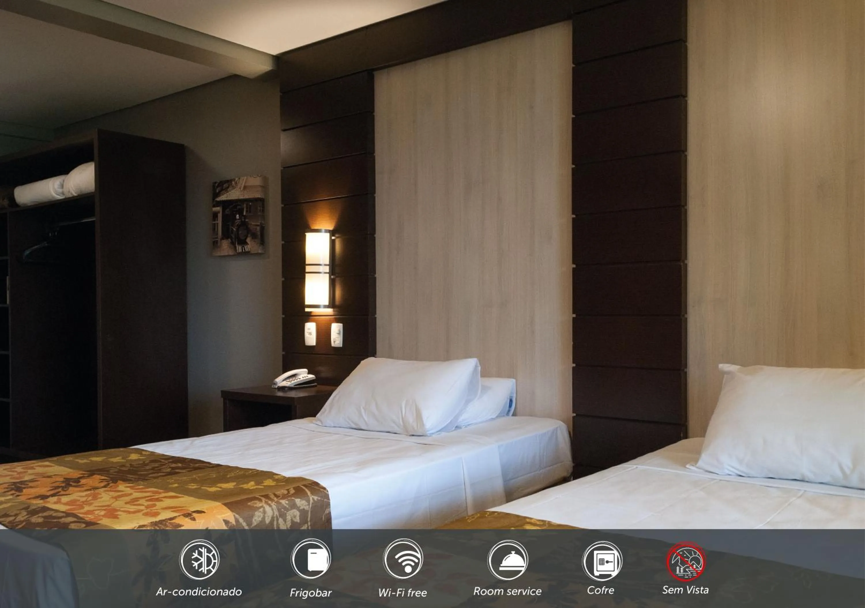 Bed in Master Gramado Hotel - Espaço Kids Incrível