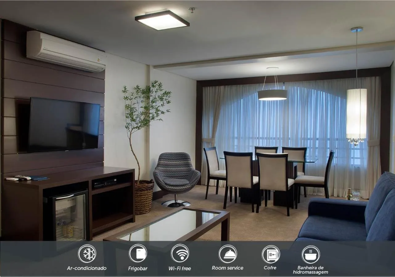 Living room in Master Gramado Hotel - Espaço Kids Incrível