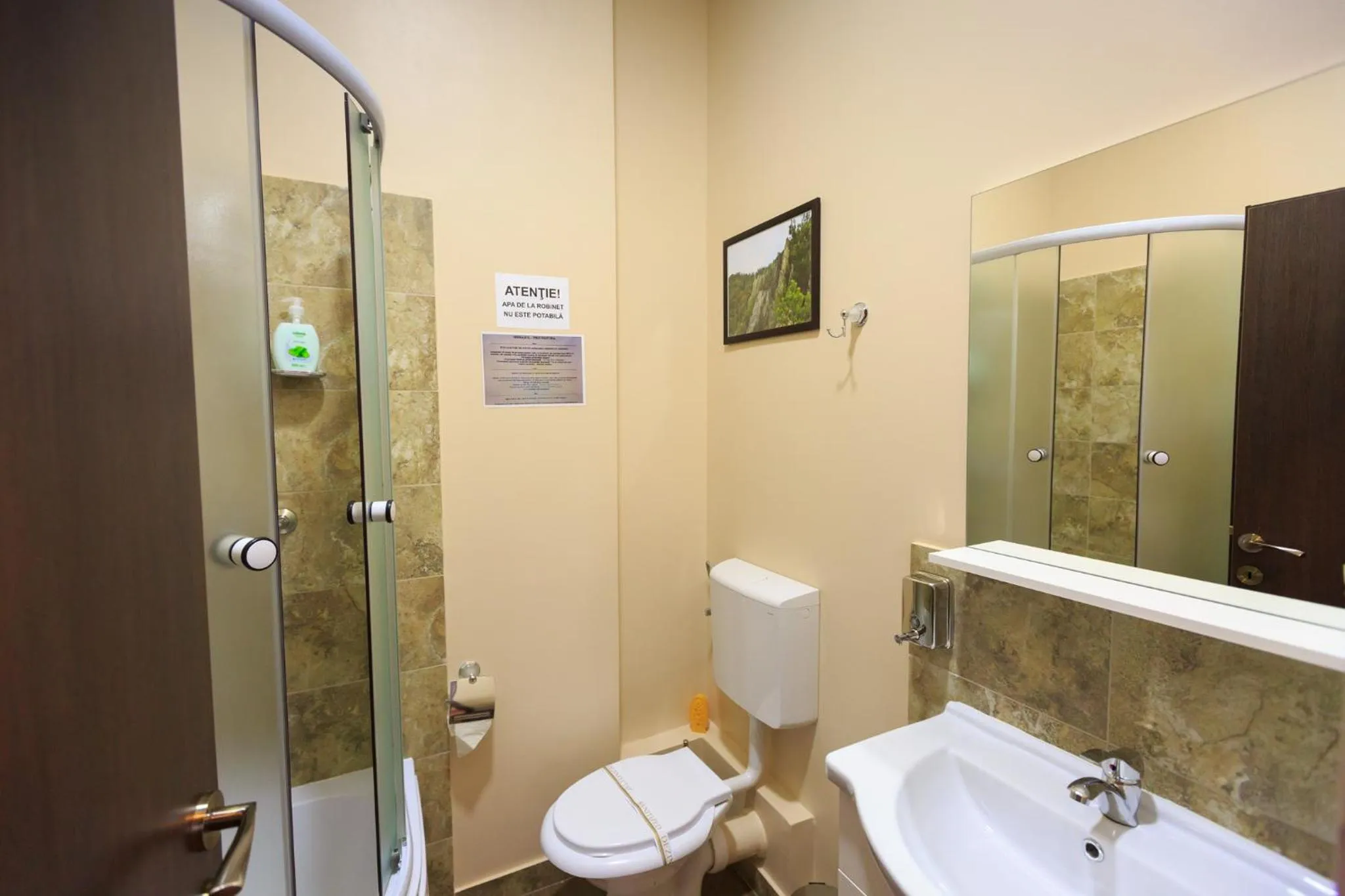 Bathroom in Corner Center Rental