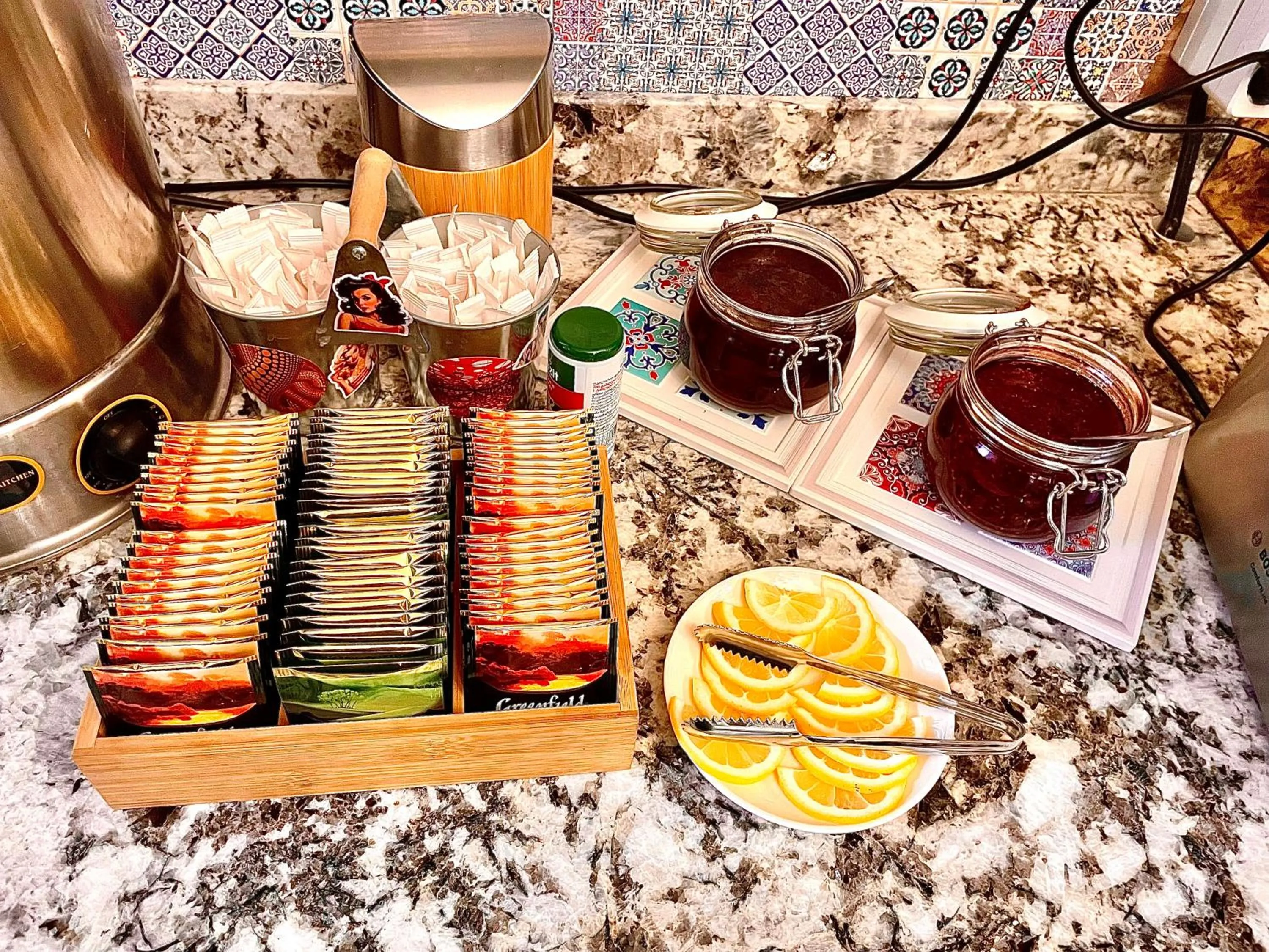 Buffet breakfast in Silver 34 Boutique