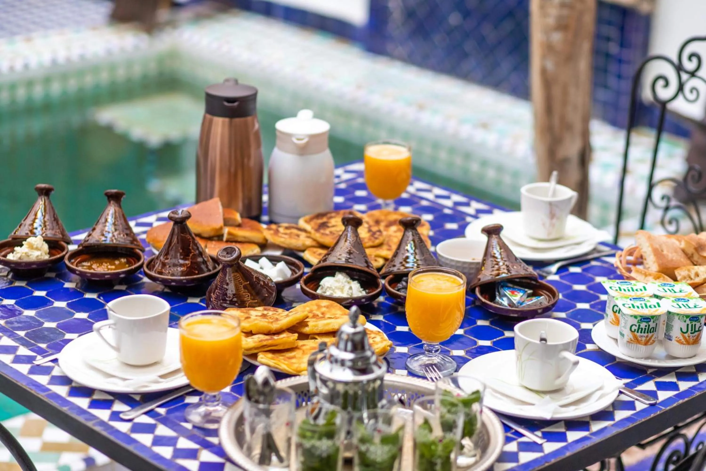 Breakfast in Le Cèdre D'argent