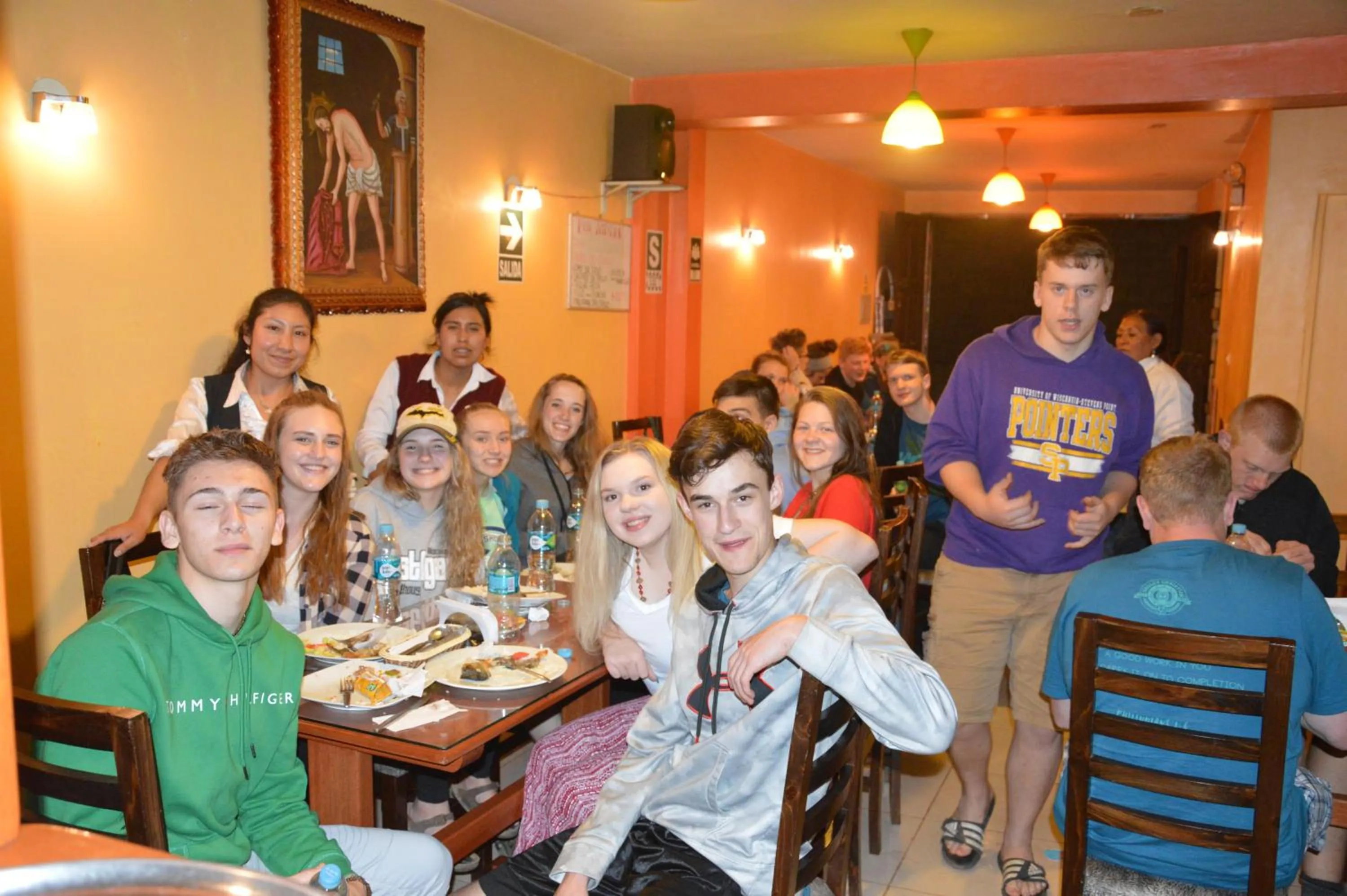 Restaurant/places to eat in Hostal Wasichay