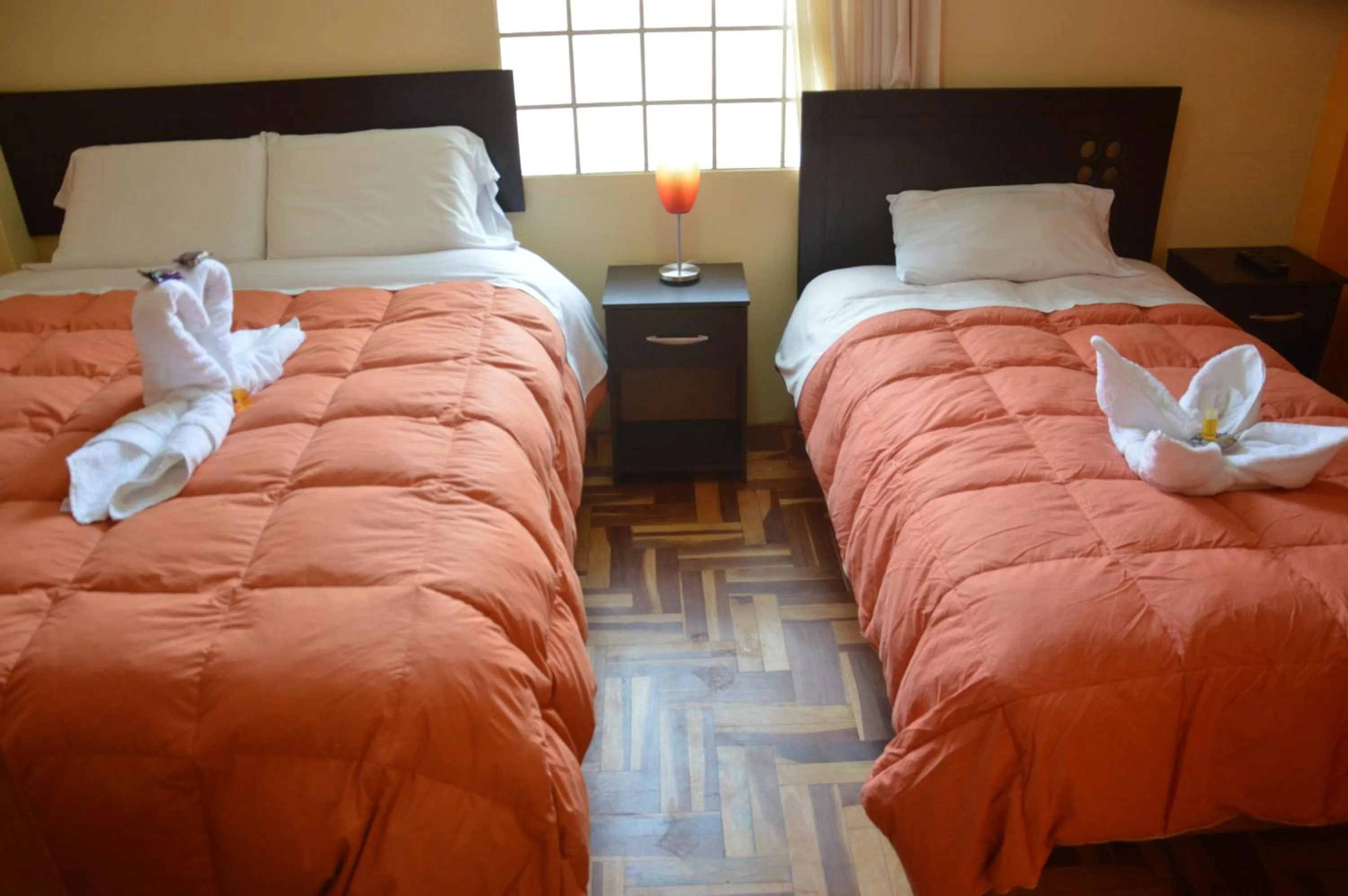 Bed in Hostal Wasichay