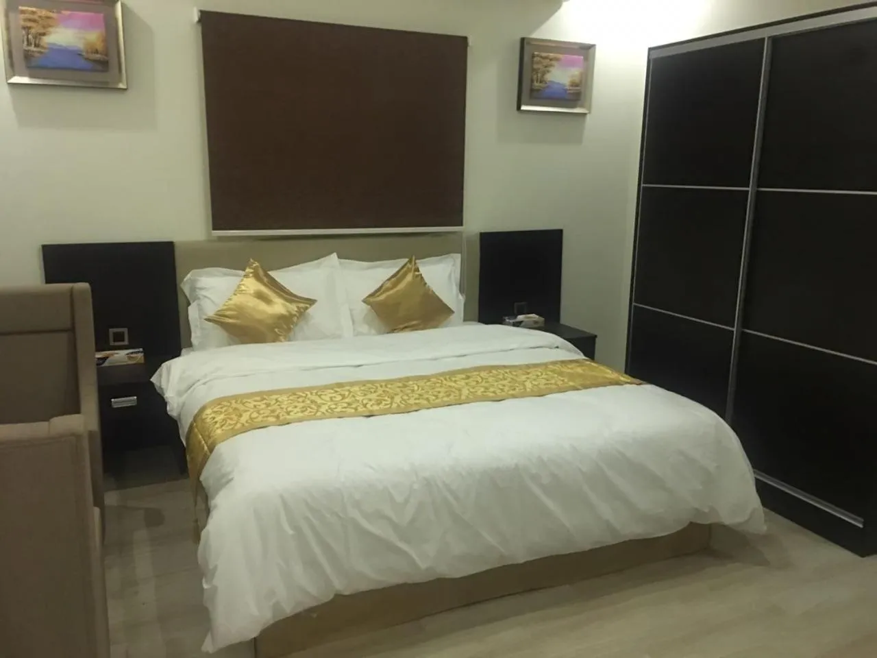 Bed in Nourth House ApartHotel-شقق البيت الشمالي للشقق المفروشة