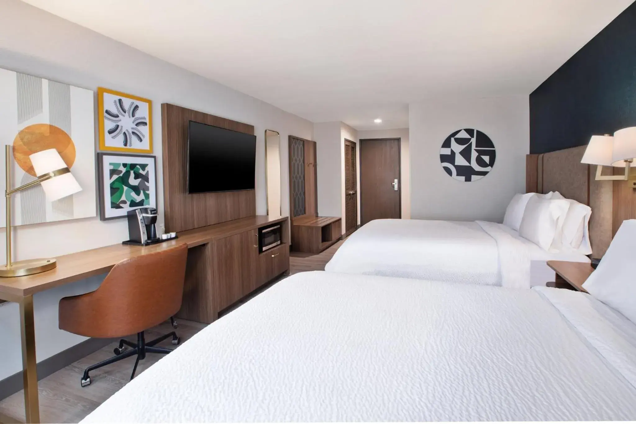 Standard Room with Two Queen Beds in Holiday Inn Ontario Airport - California by IHG Standard Room with Two Queen Beds in Holiday Inn Ontario Airport - California by IHG