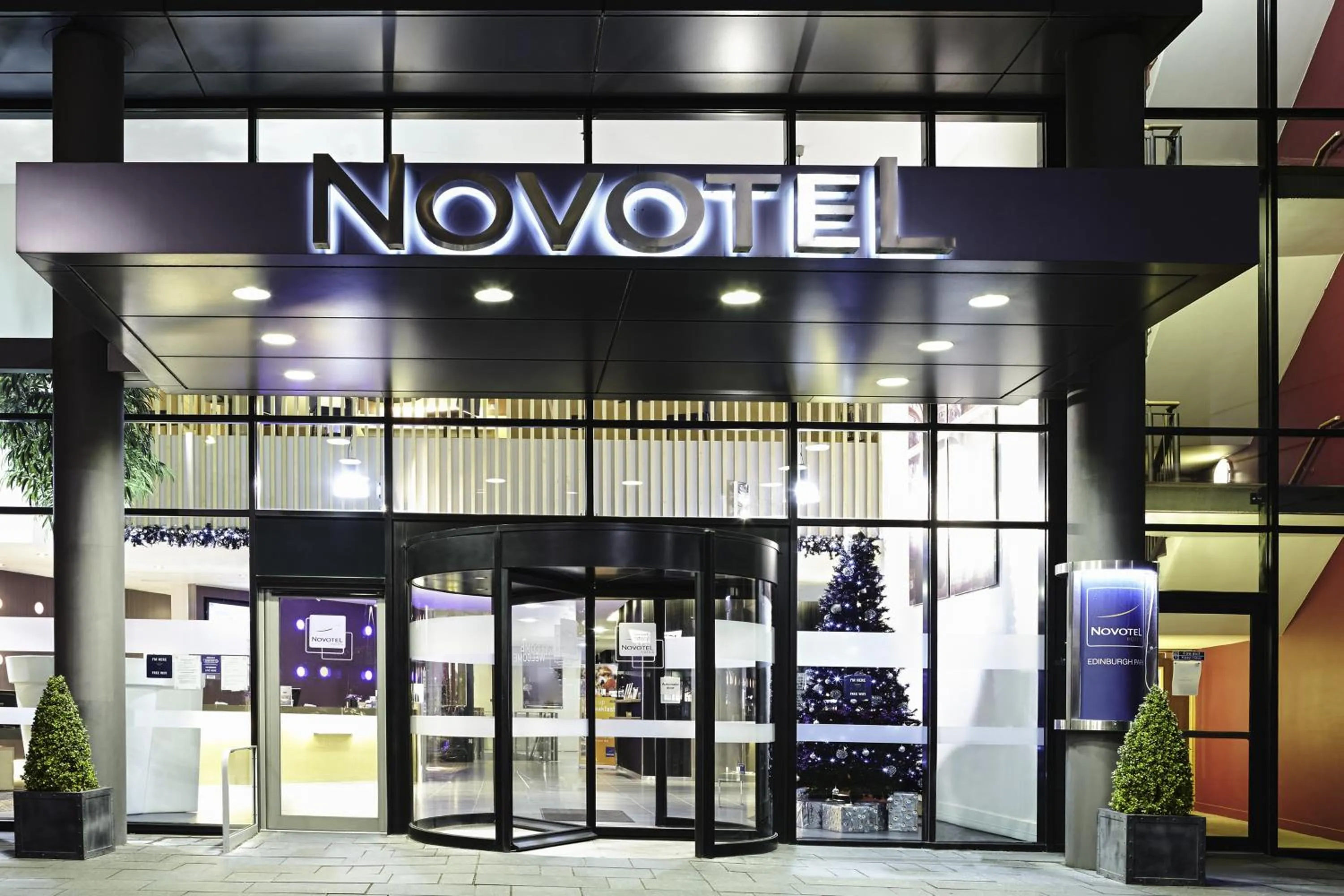 Facade/entrance in Novotel Edinburgh Park