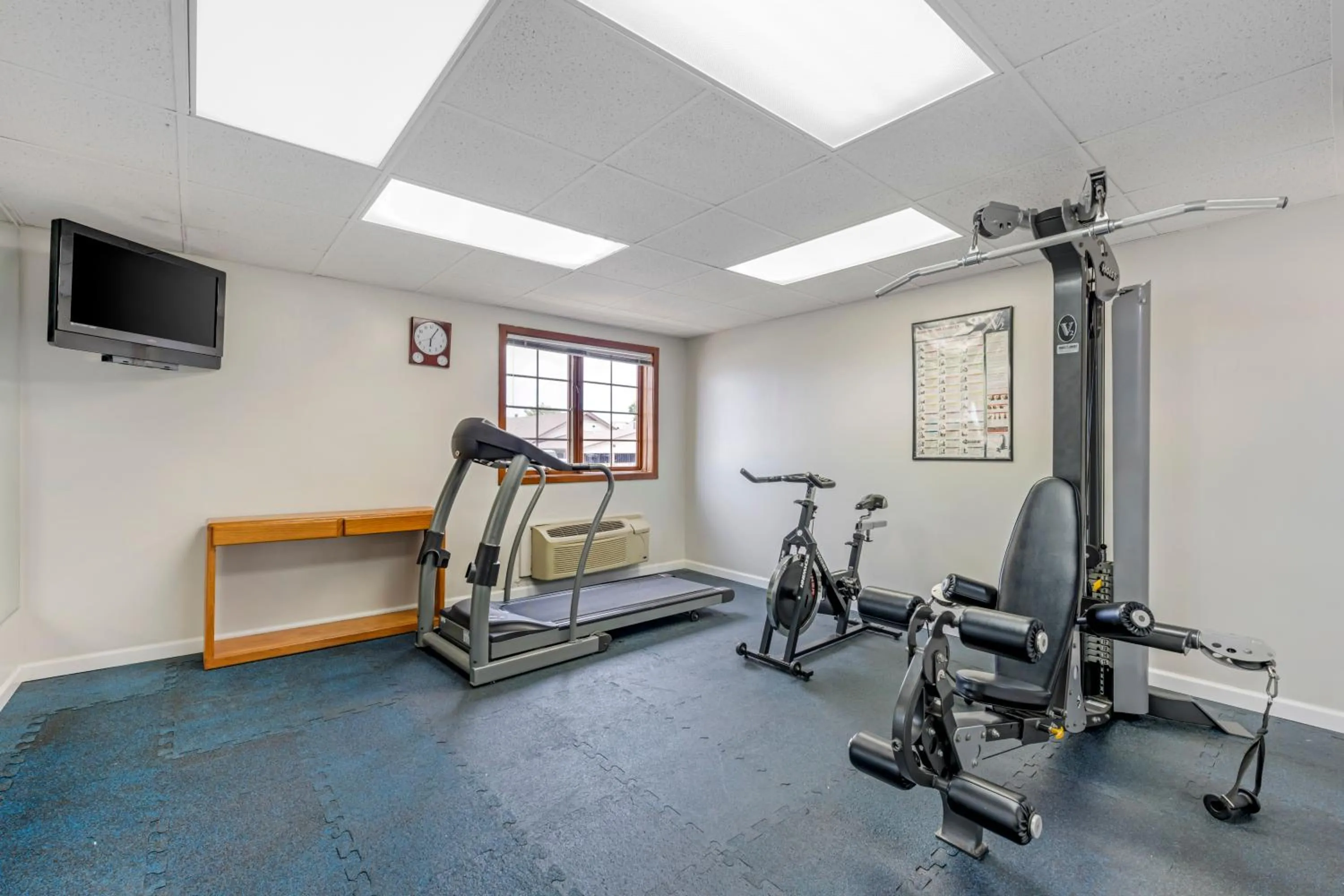 Fitness centre/facilities in Quality Inn & Suites Lincoln South