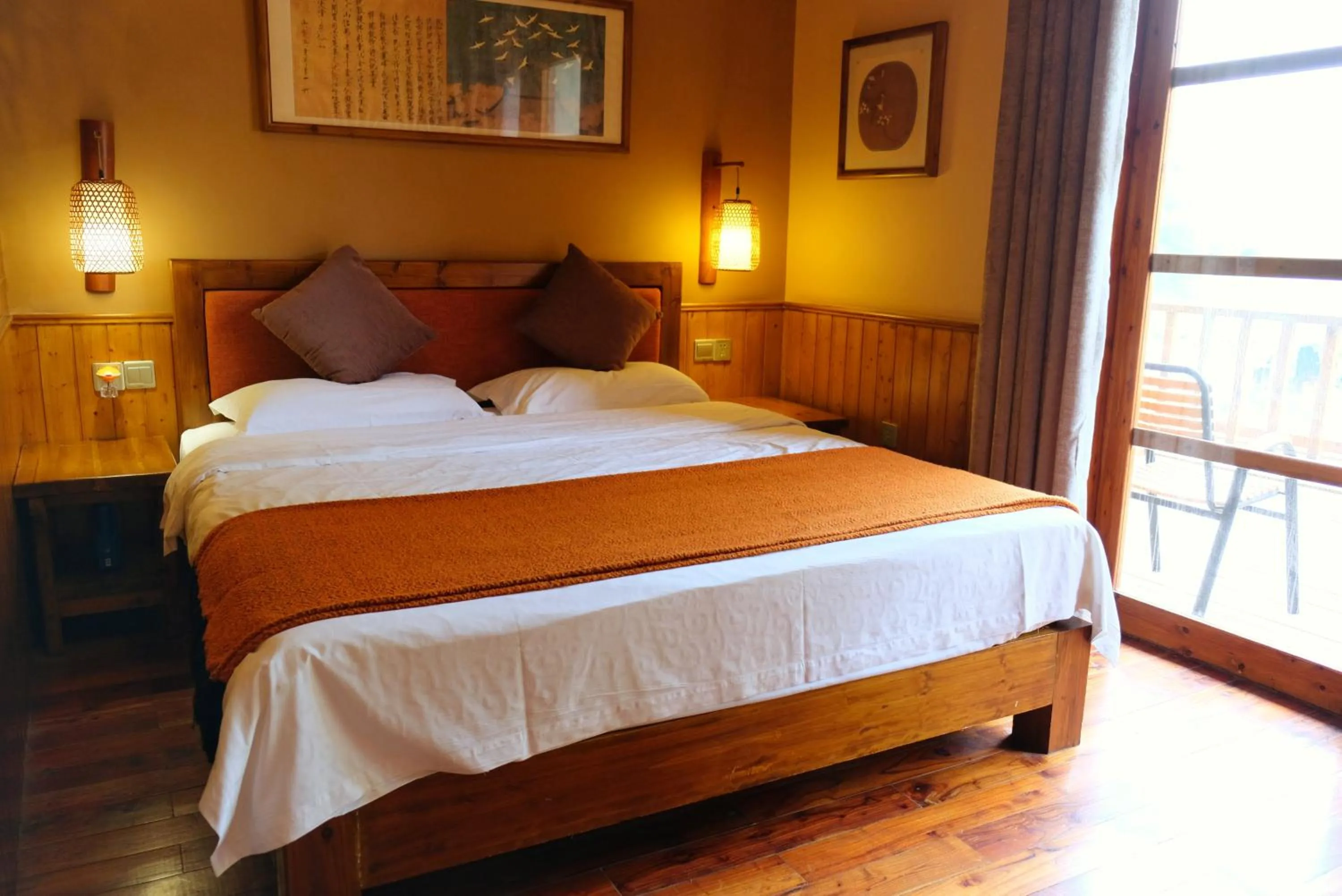 Property building, Bed in Moondance Boutique Resort
