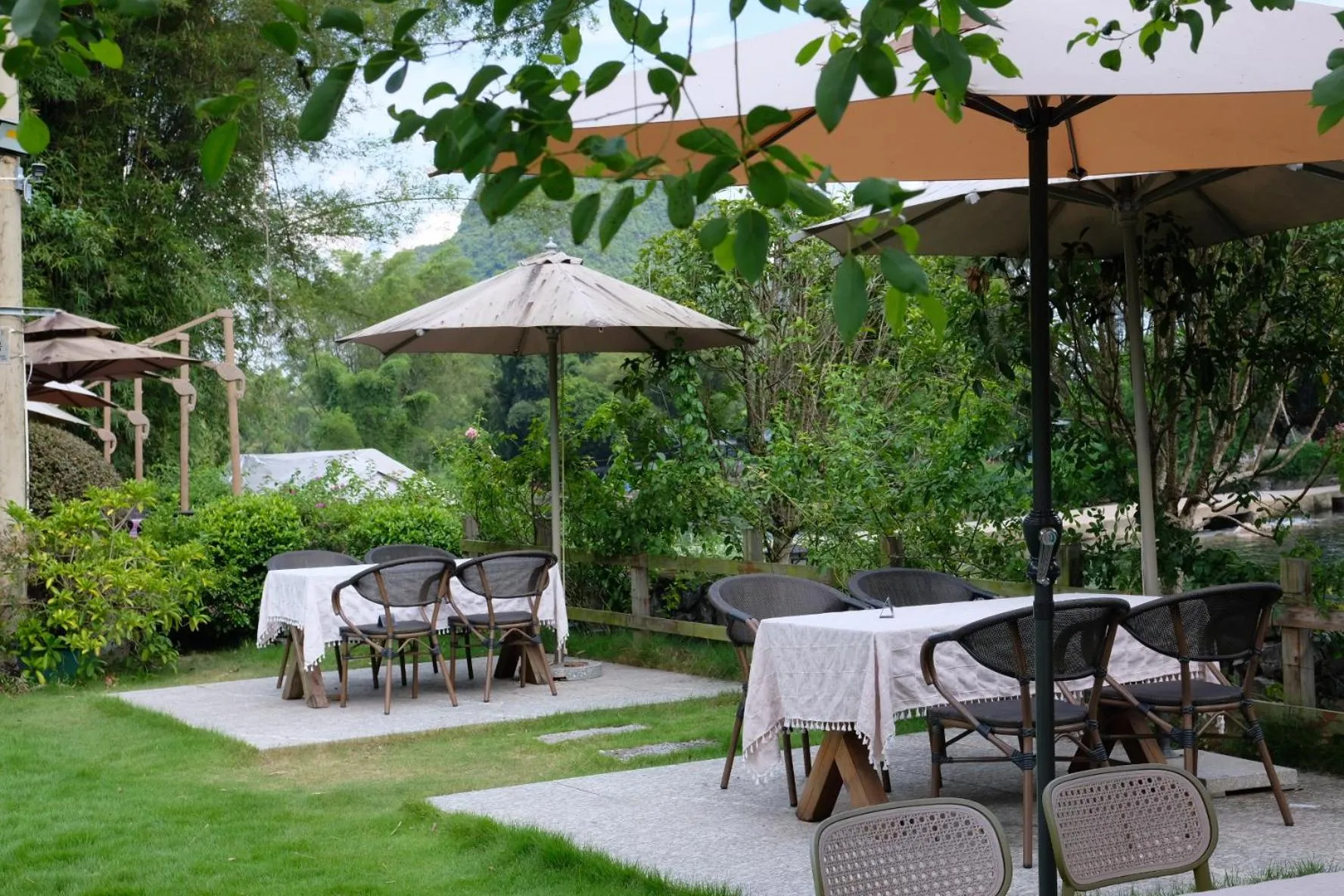 Garden in Moondance Boutique Resort