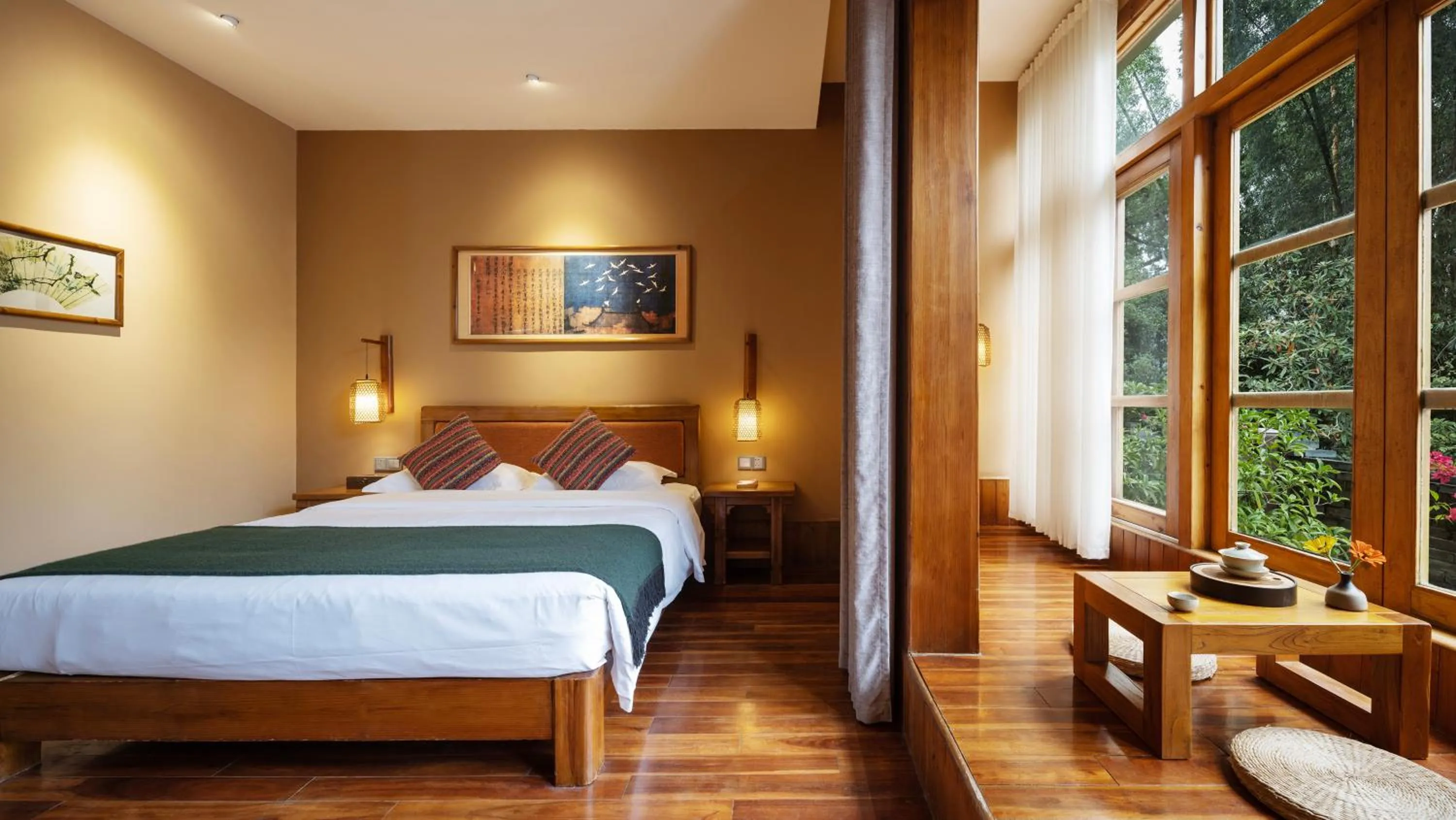 Decorative detail, Bed in Moondance Boutique Resort