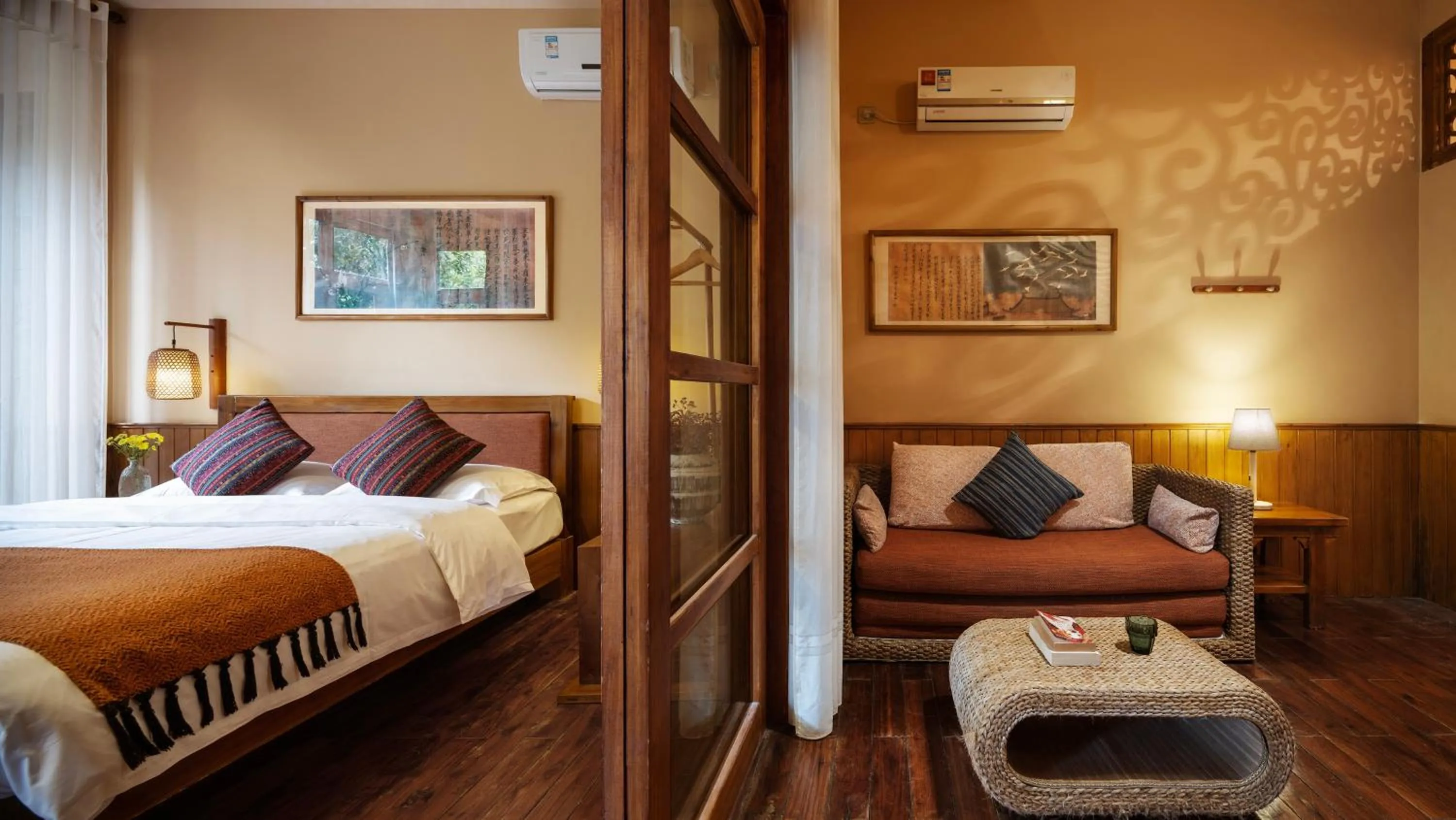 Living room, Bed in Moondance Boutique Resort