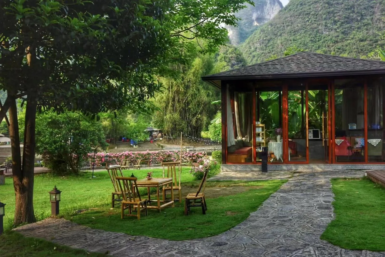 Lobby or reception in Moondance Boutique Resort