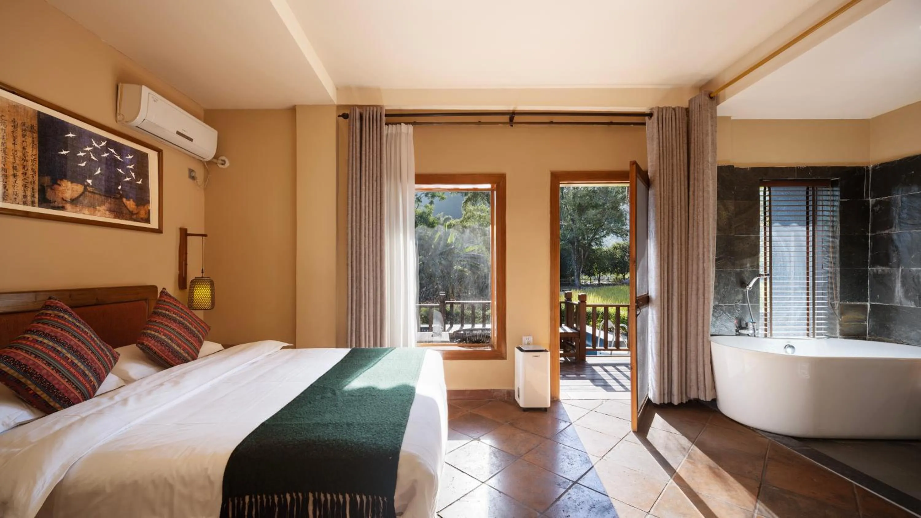 Bed in Moondance Boutique Resort