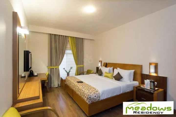 Bed in Meadows Residency