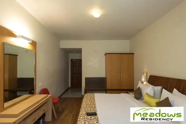 Bed in Meadows Residency