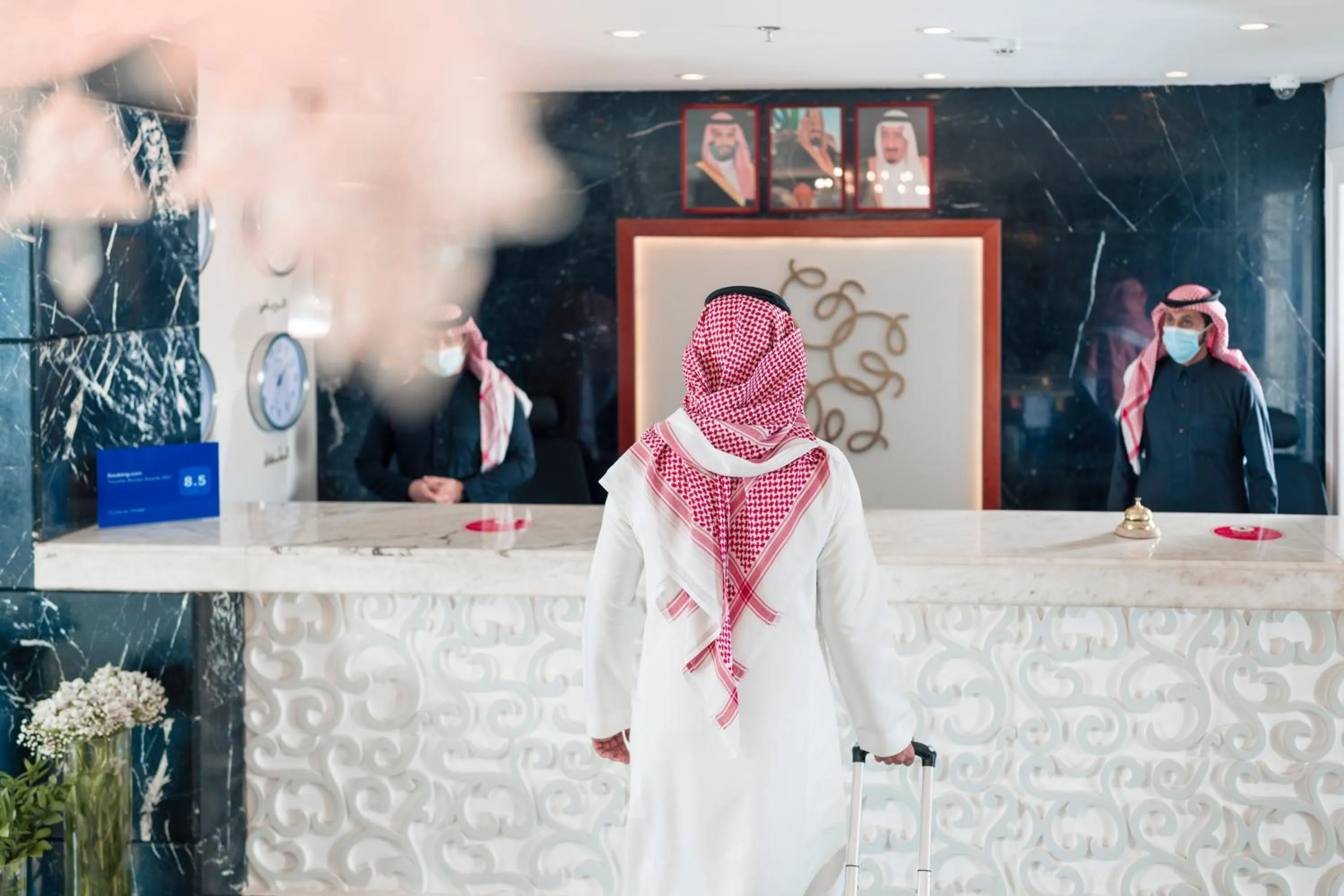 Staff in Gulanar Hotel