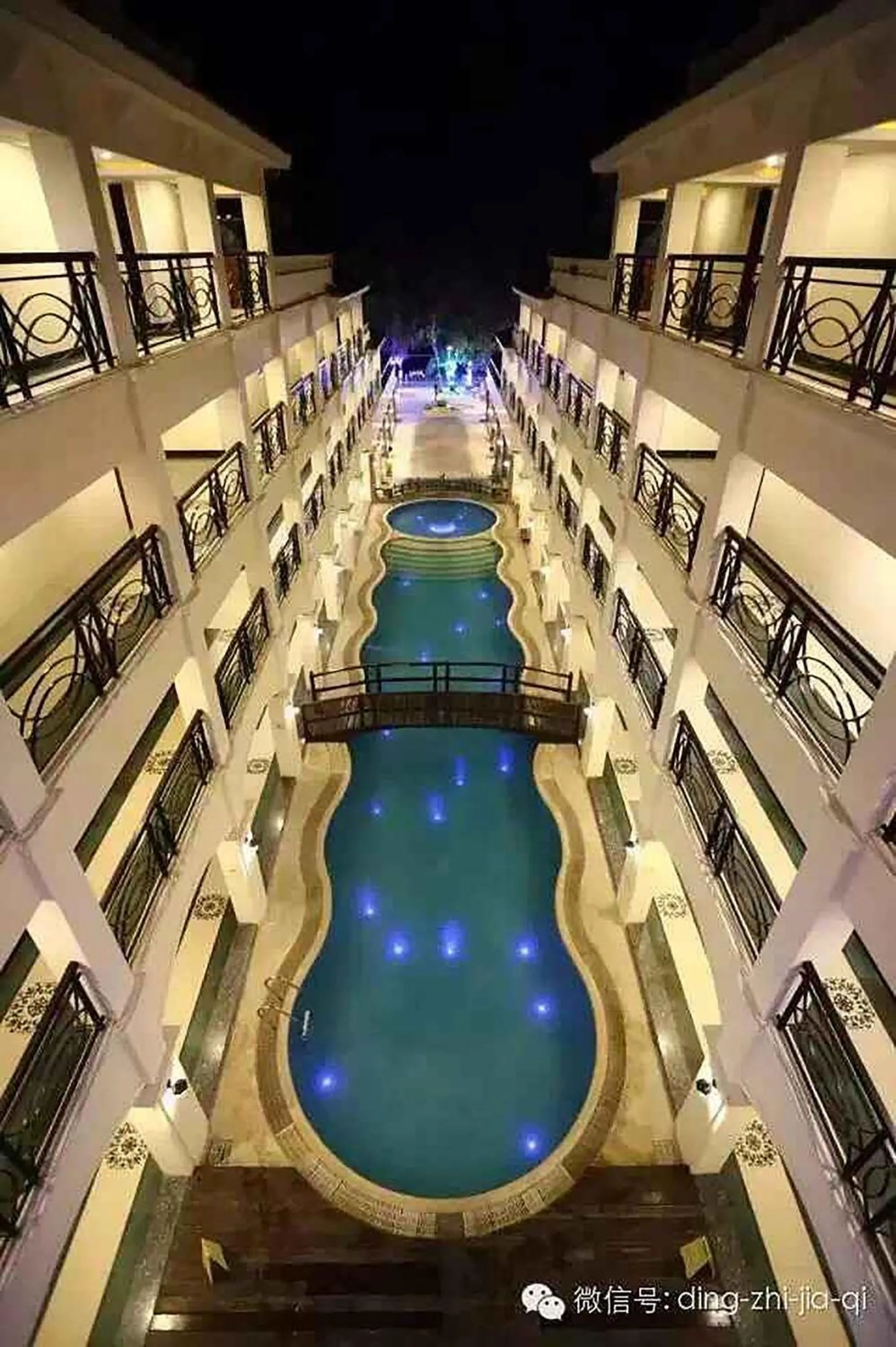 Bird's eye view in Golden Phoenix Hotel Boracay