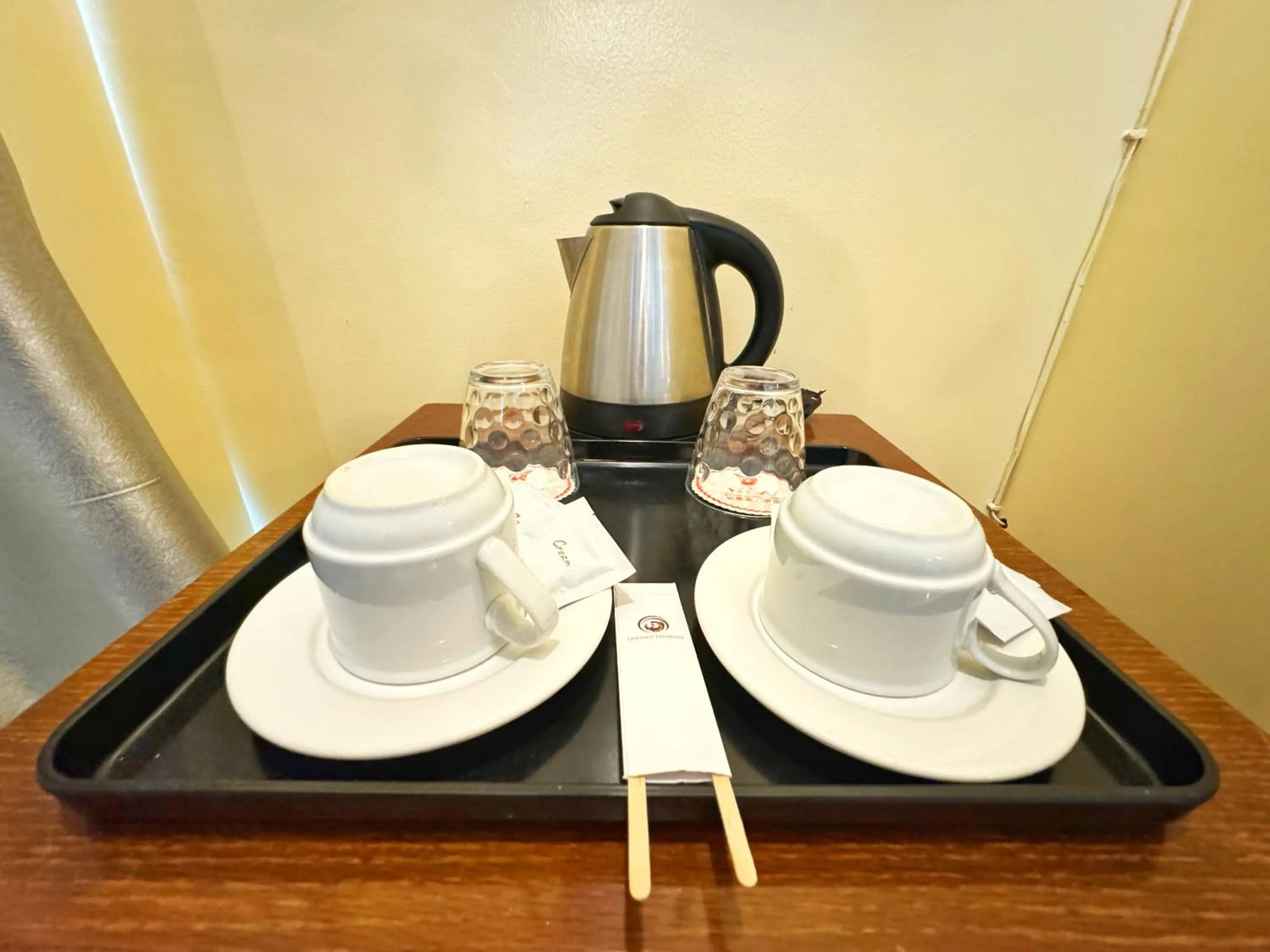 Coffee/tea facilities in Golden Phoenix Hotel Boracay