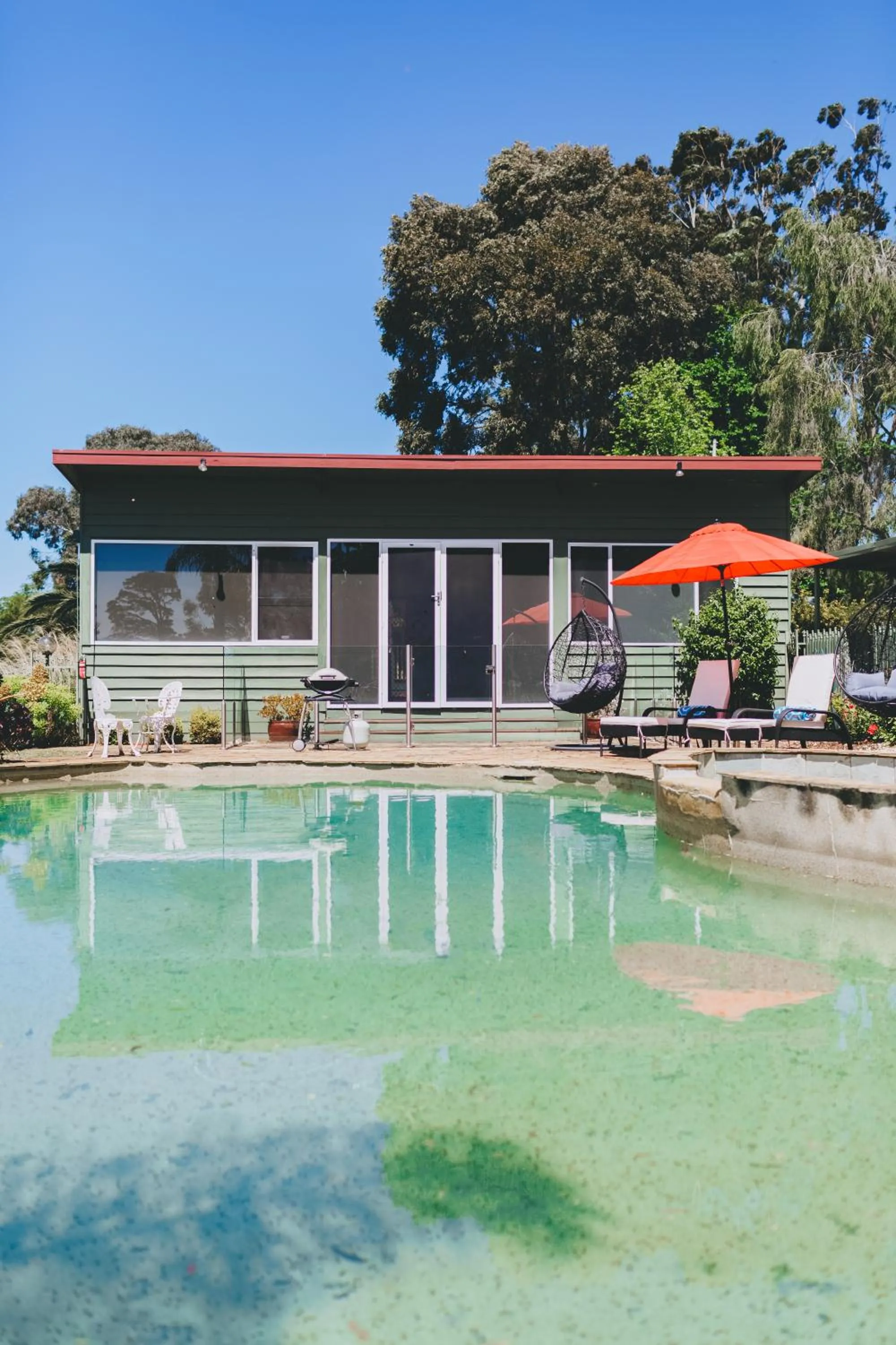 Swimming pool in Dalblair Bed & Breakfast