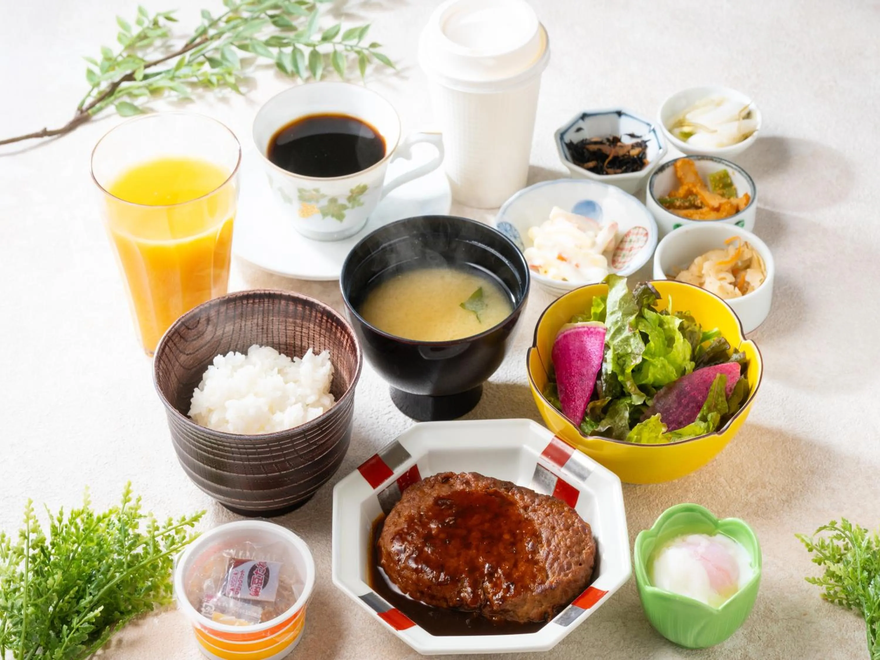 Breakfast in APA Hotel Nihonbashi Hamacho Ekiminami