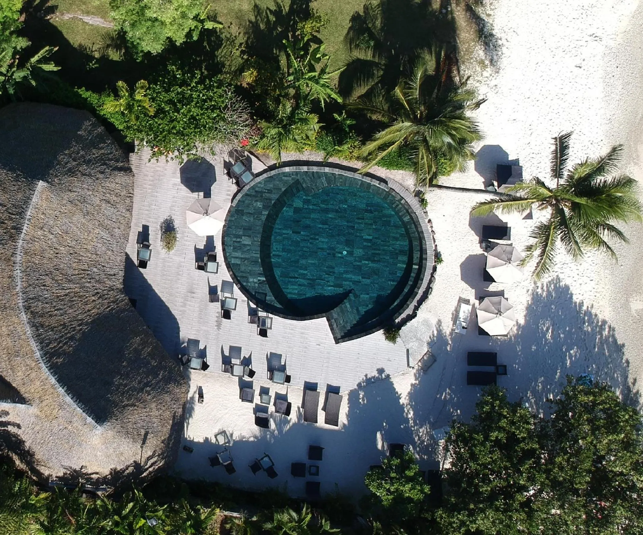 Swimming pool in Maitai Lapita Village Huahine