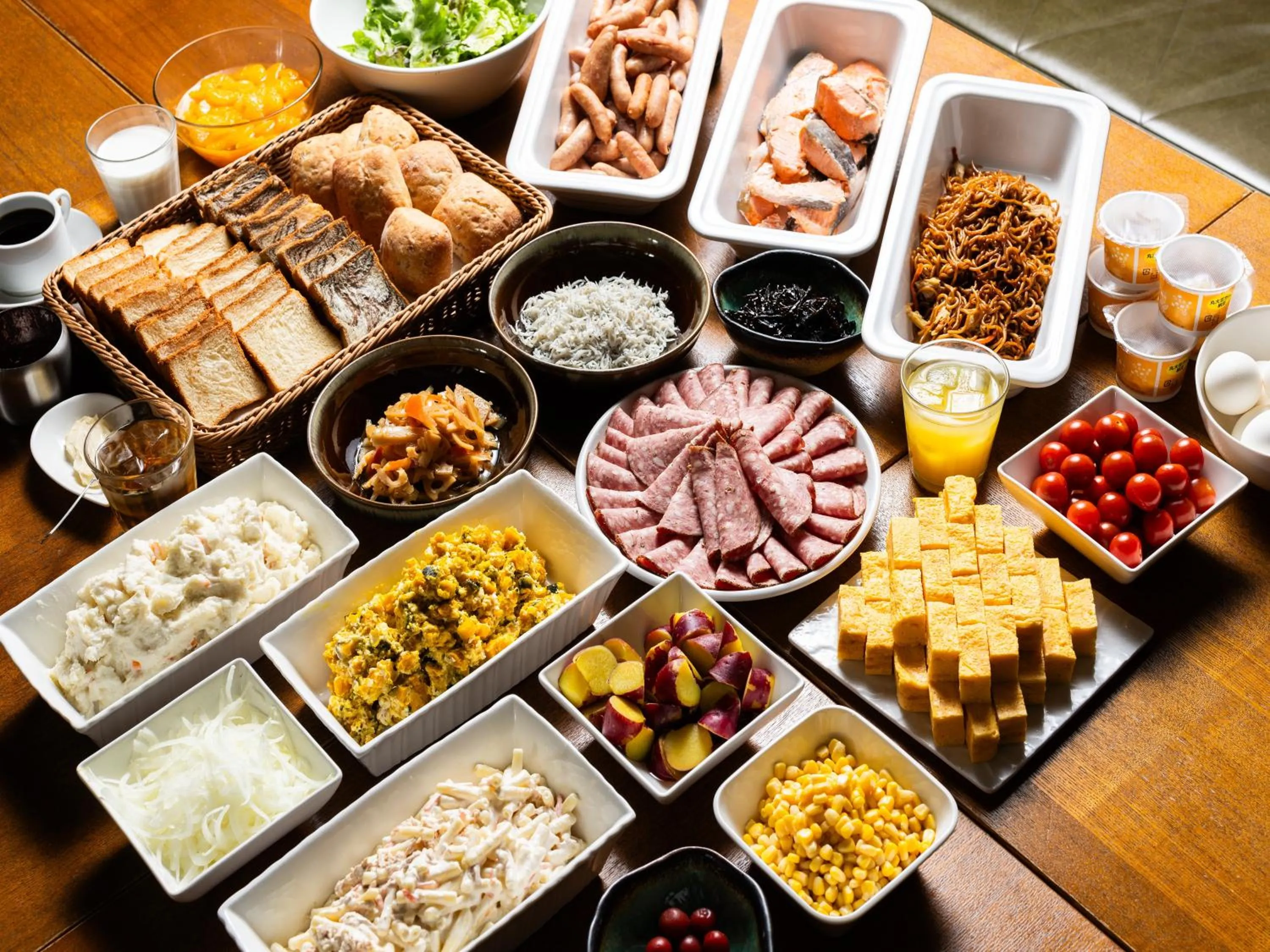 Breakfast in APA Hotel Hatchobori Ekiminami