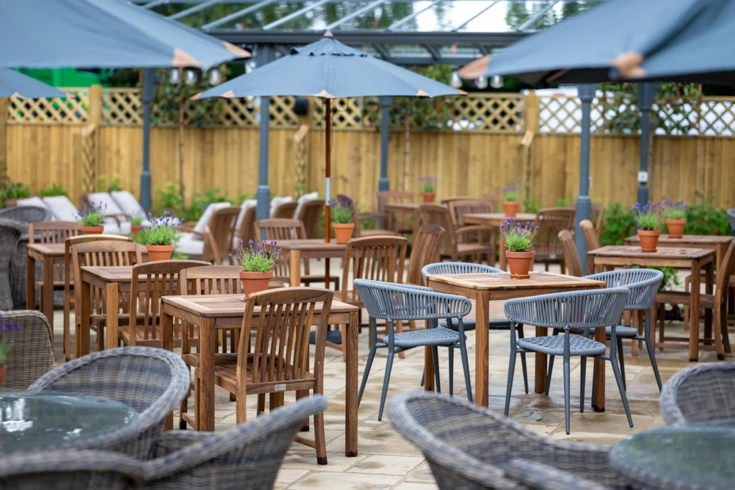 Garden in Wheatsheaf Hotel by Chef & Brewer Collection