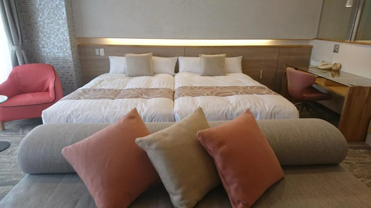 Photo of the whole room, Bed in Hotel Spax Kusatsu