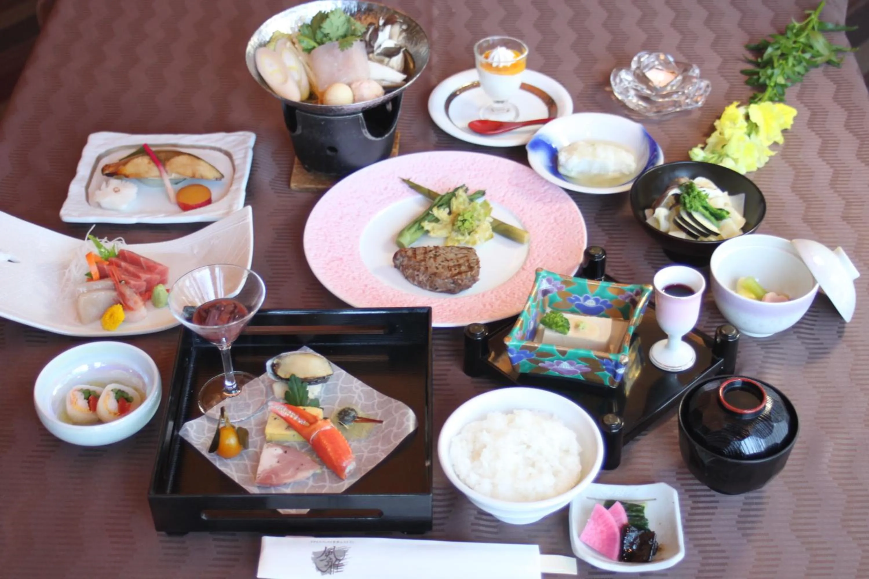 Food close-up in Hotel Spax Kusatsu