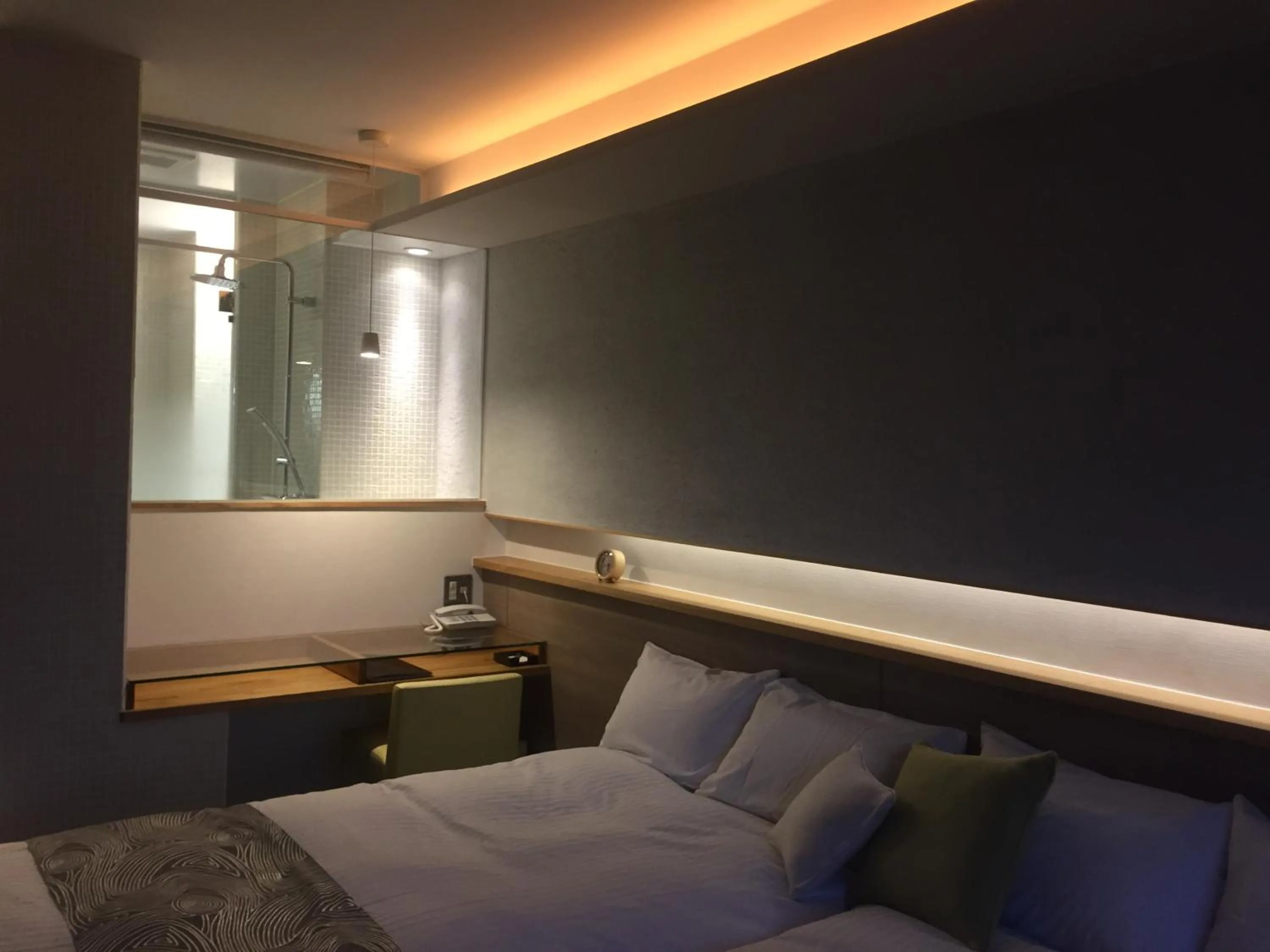 Bed in Hotel Spax Kusatsu