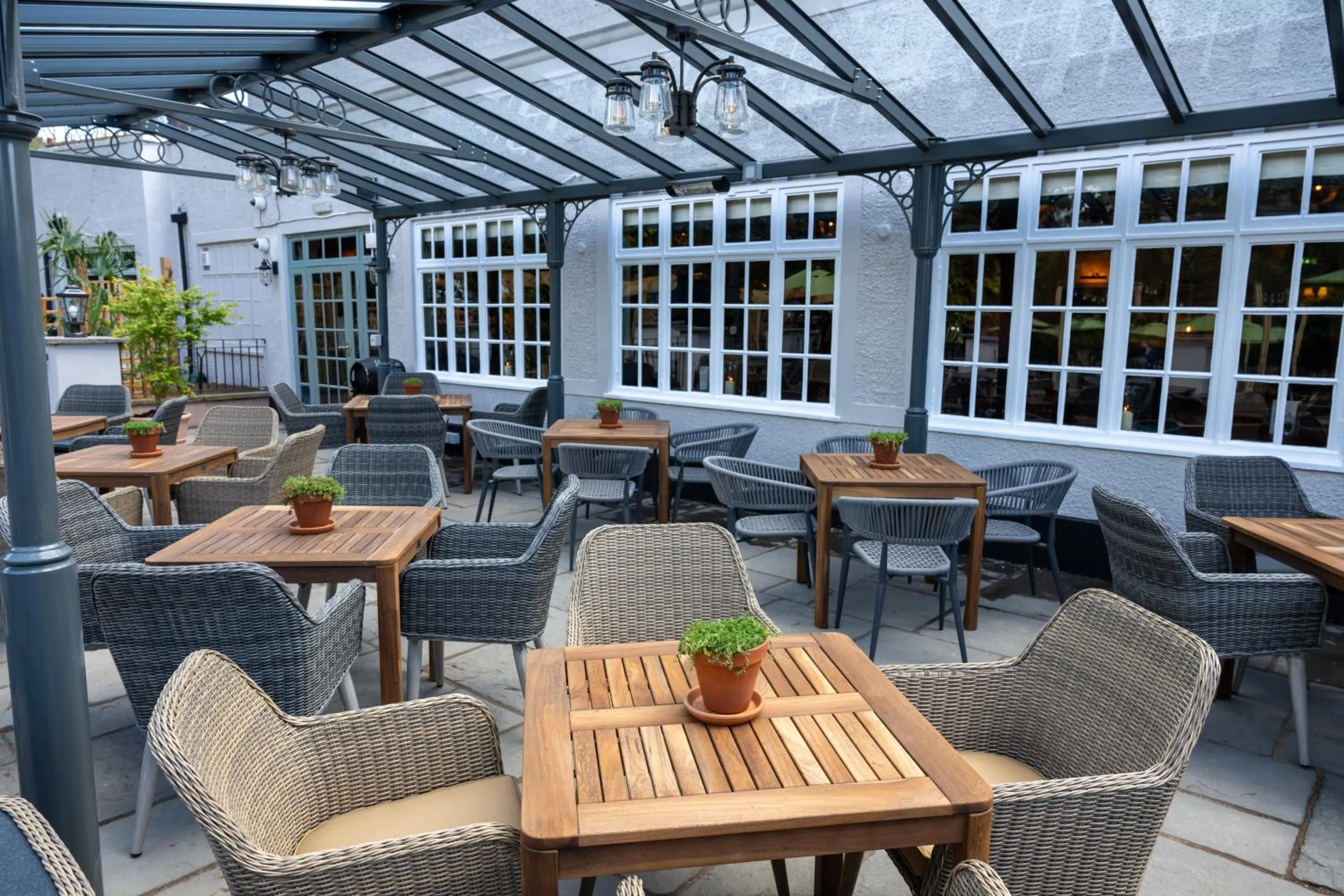 Balcony/Terrace in Himley House by Chef & Brewer Collection