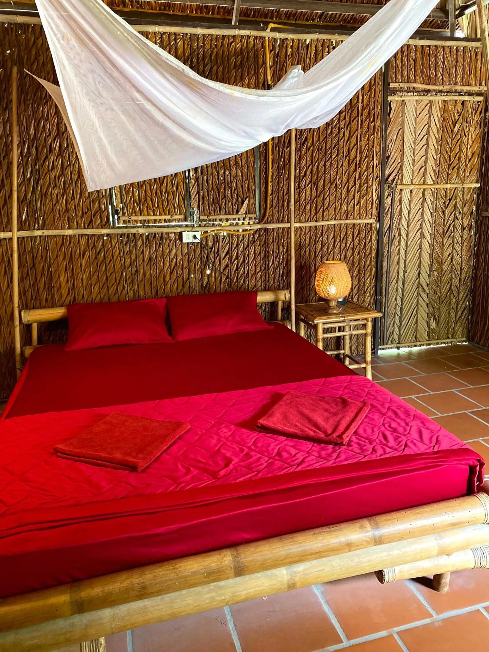 Bed in Hometravel Mekong Can Tho
