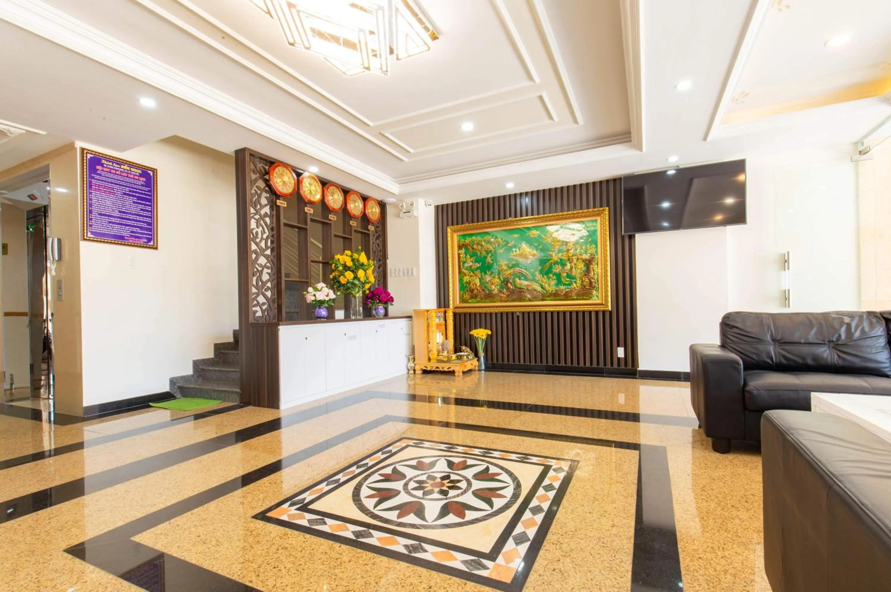 Lobby or reception in Biển Ngọc Hotel