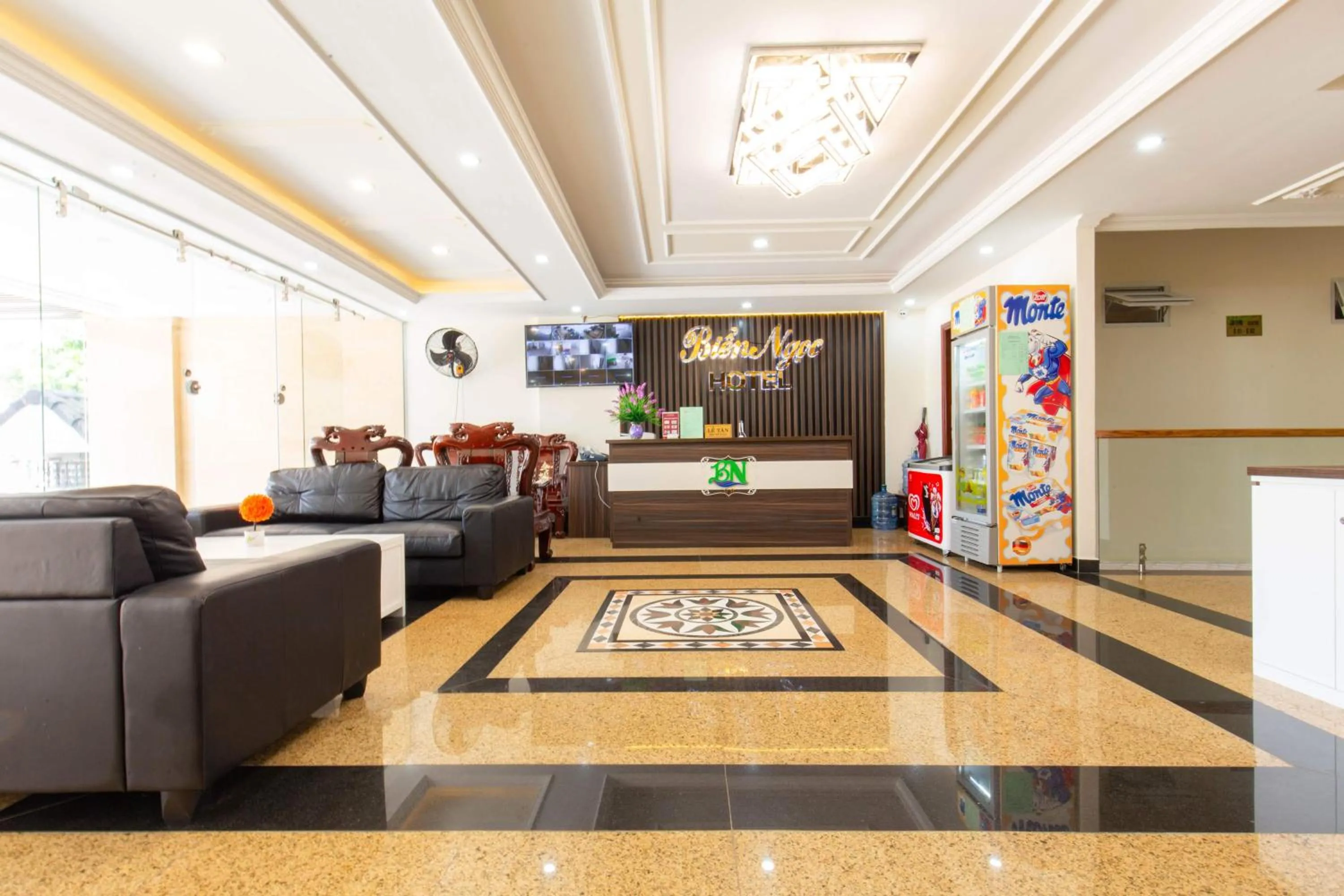 Lobby or reception in Biển Ngọc Hotel