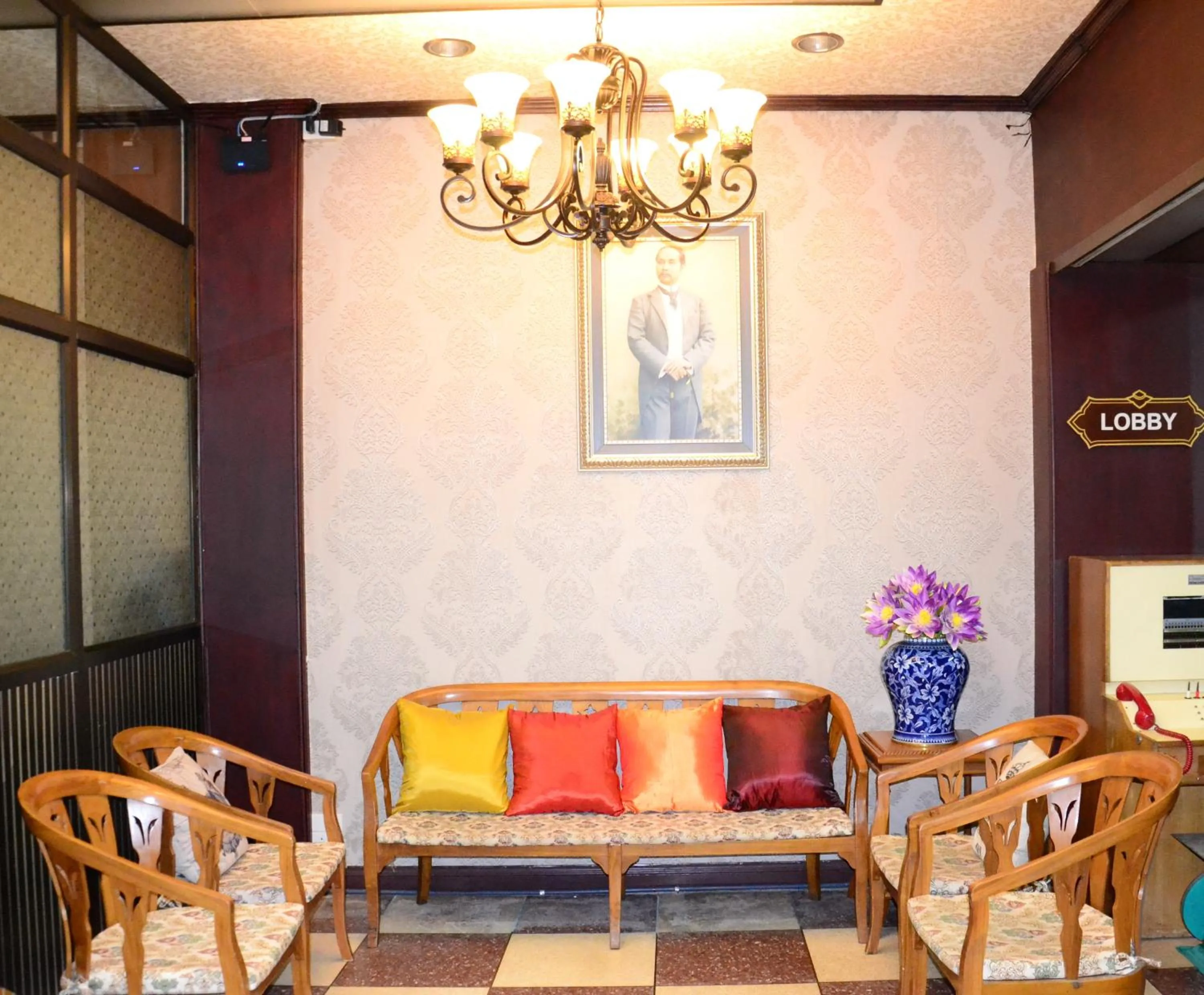 Lobby or reception in At Bangkok Hotel